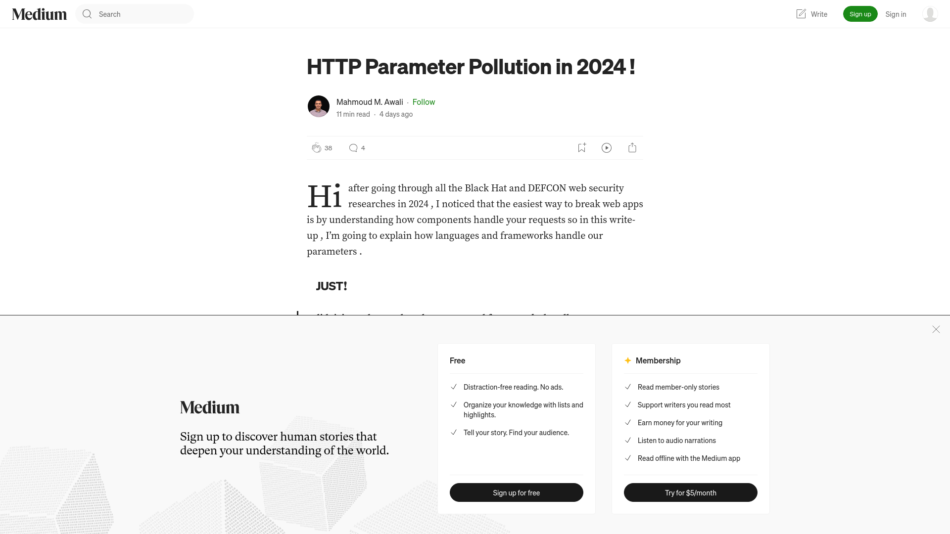 HTTP Parameter Pollution in 2024 ! | by Mahmoud M. Awali | Sep, 2024 | Medium