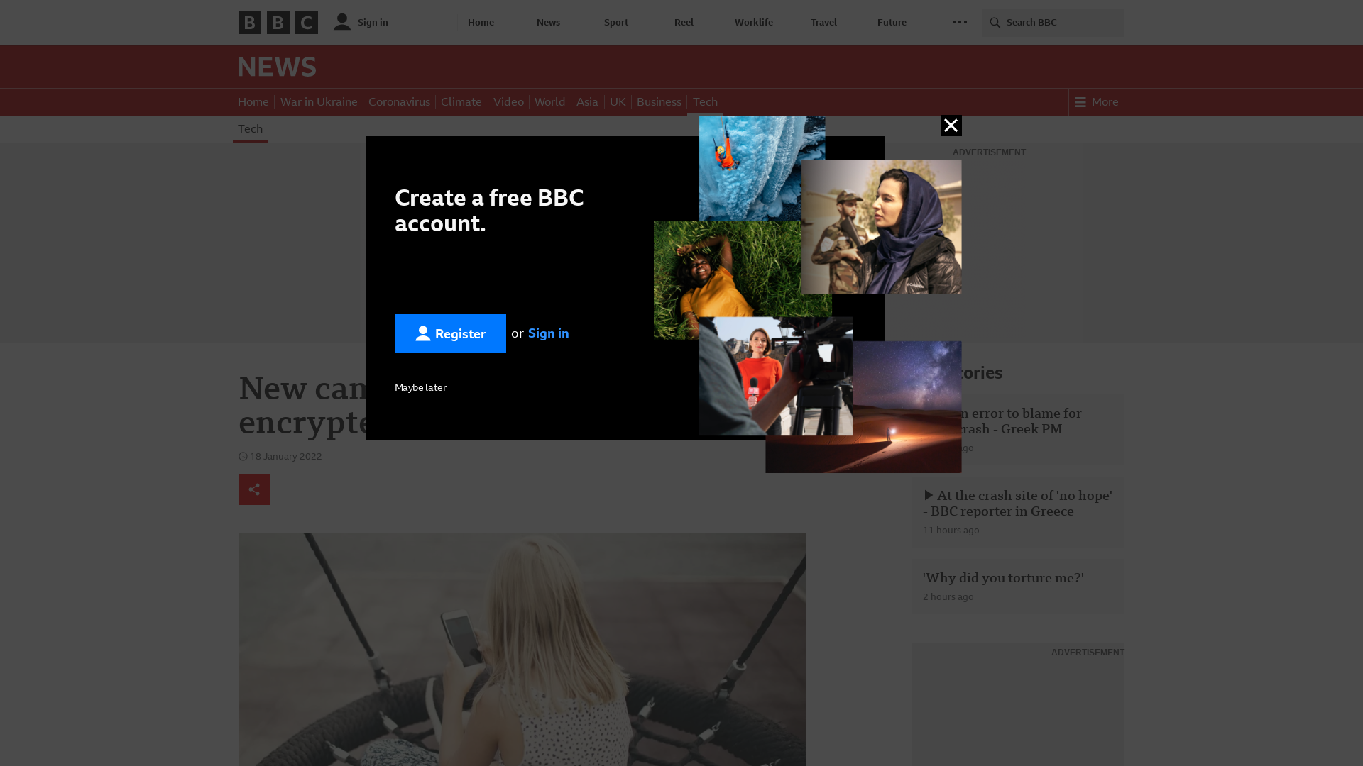 New campaign aims to stop more encrypted apps - BBC News