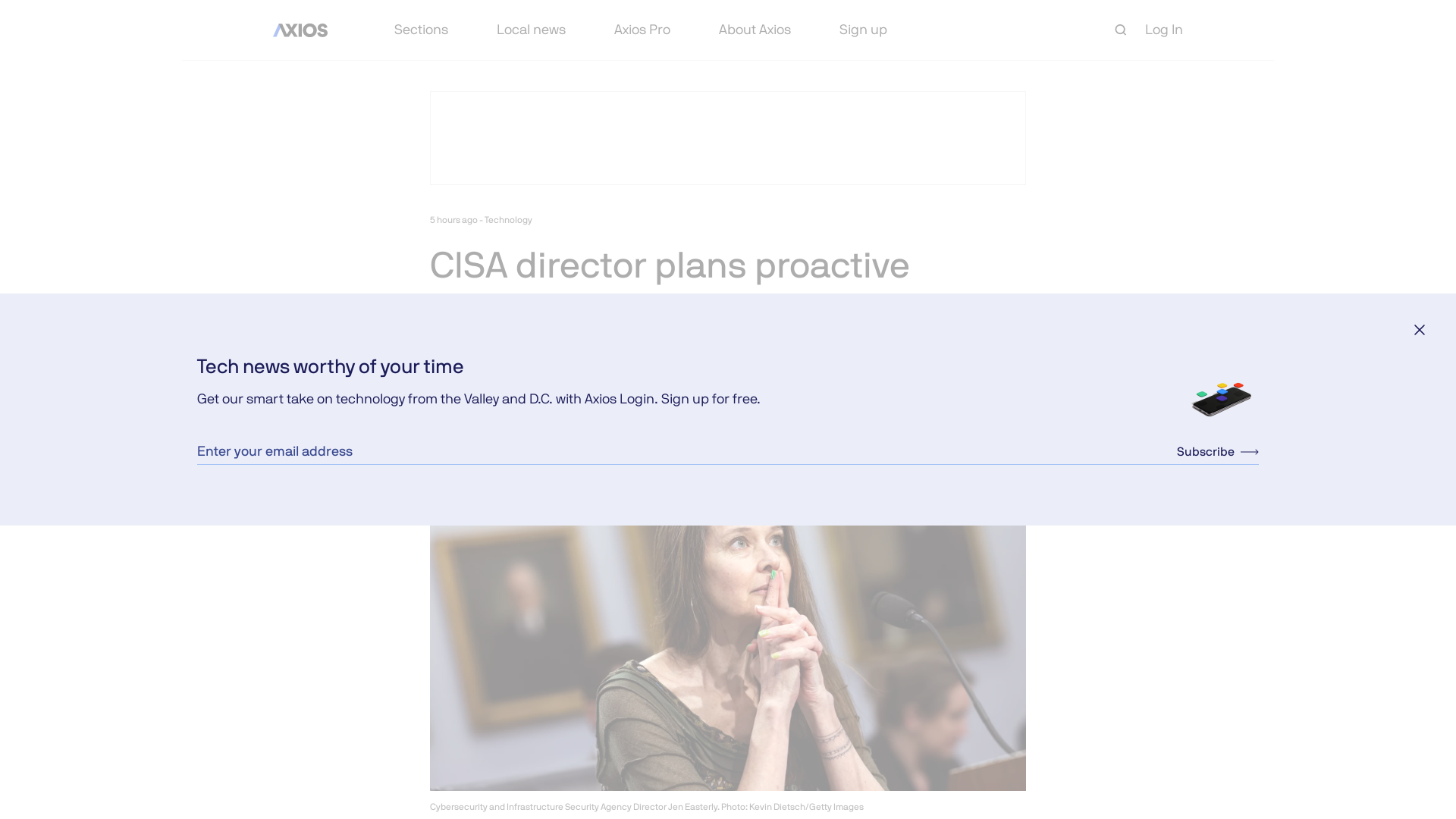 CISA Director Jen Easterly shares vision for her agency's private sector work