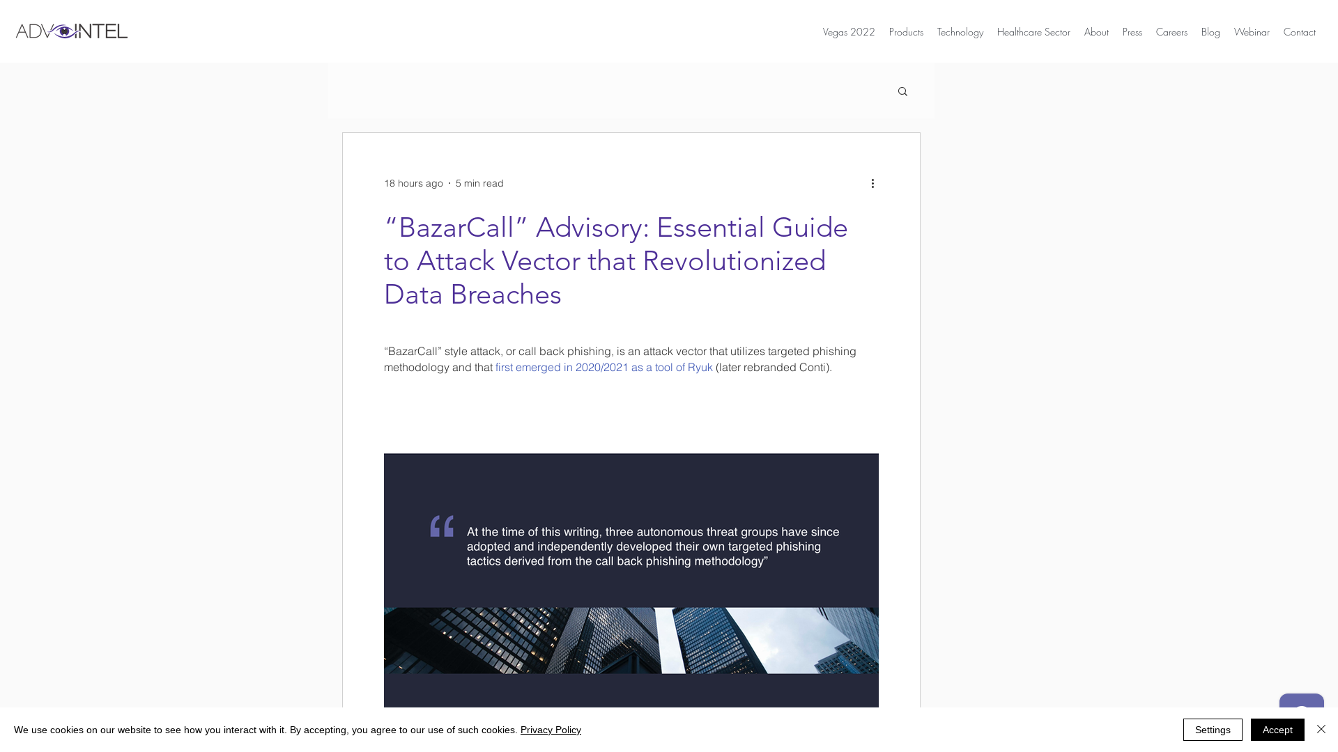 “BazarCall” Advisory: Essential Guide to Attack Vector that Revolutionized Data Breaches