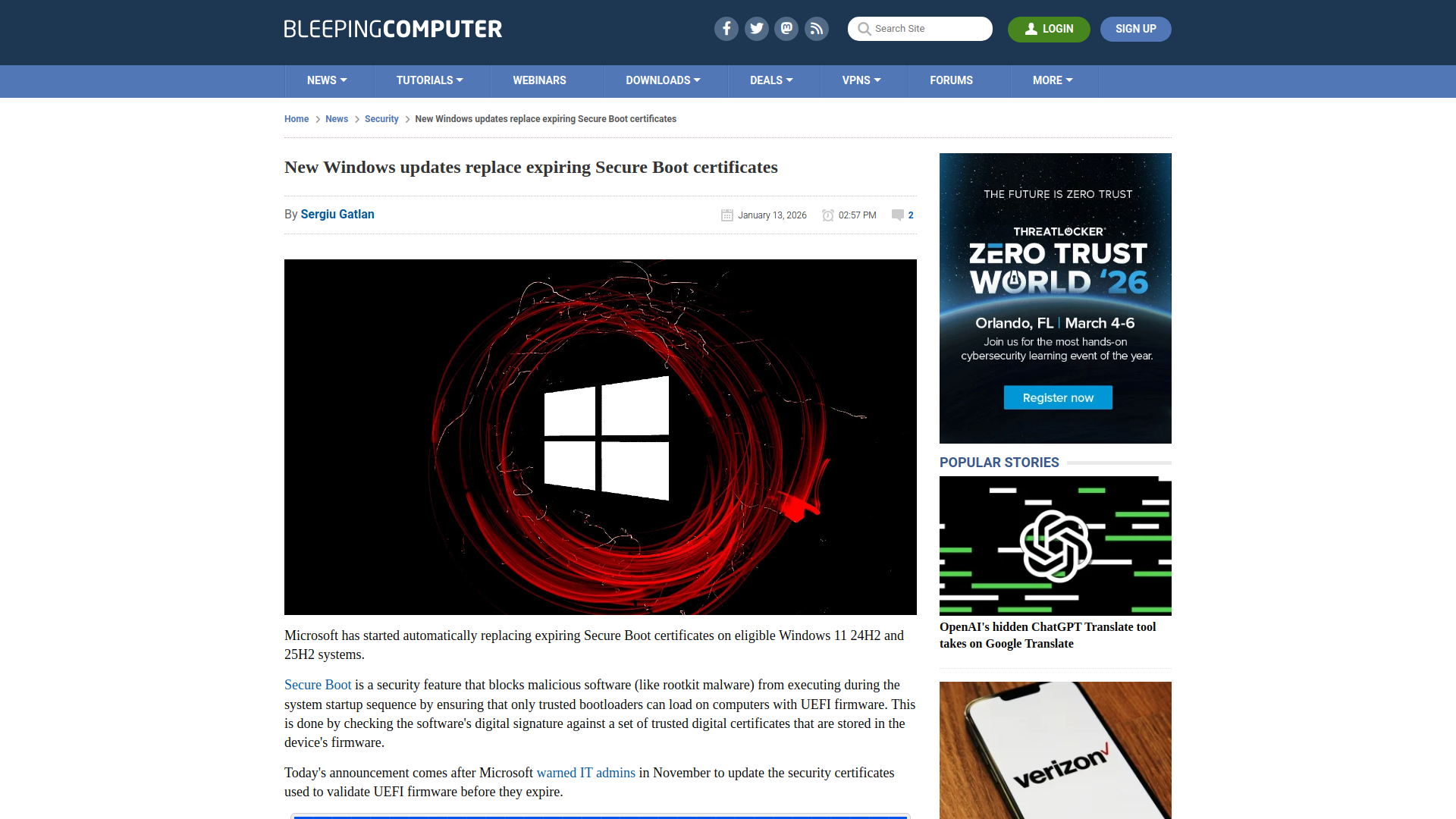 New Windows updates replace expiring Secure Boot certificates