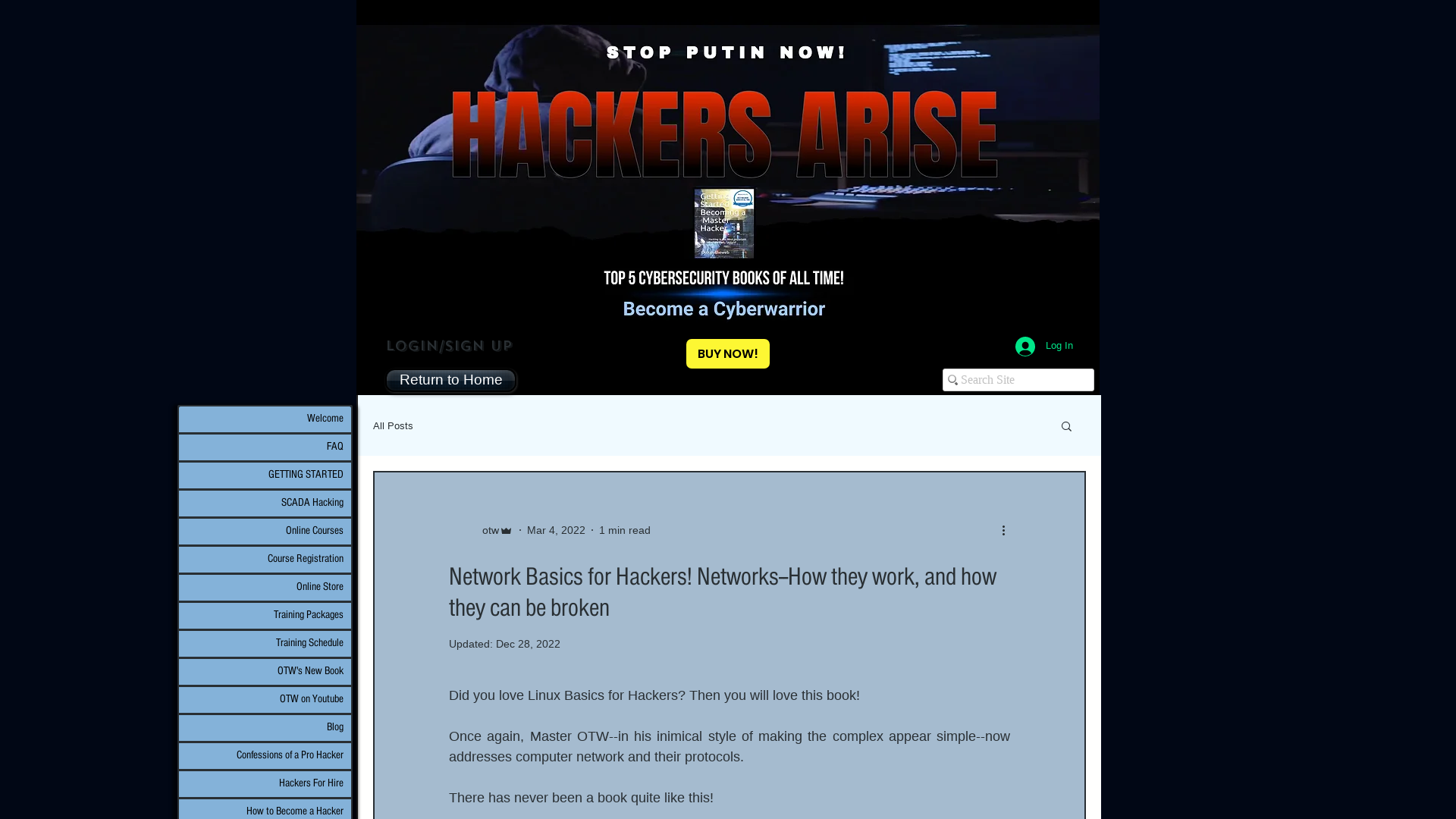 Network Basics for Hackers! Networks--How they work, and how they can be broken