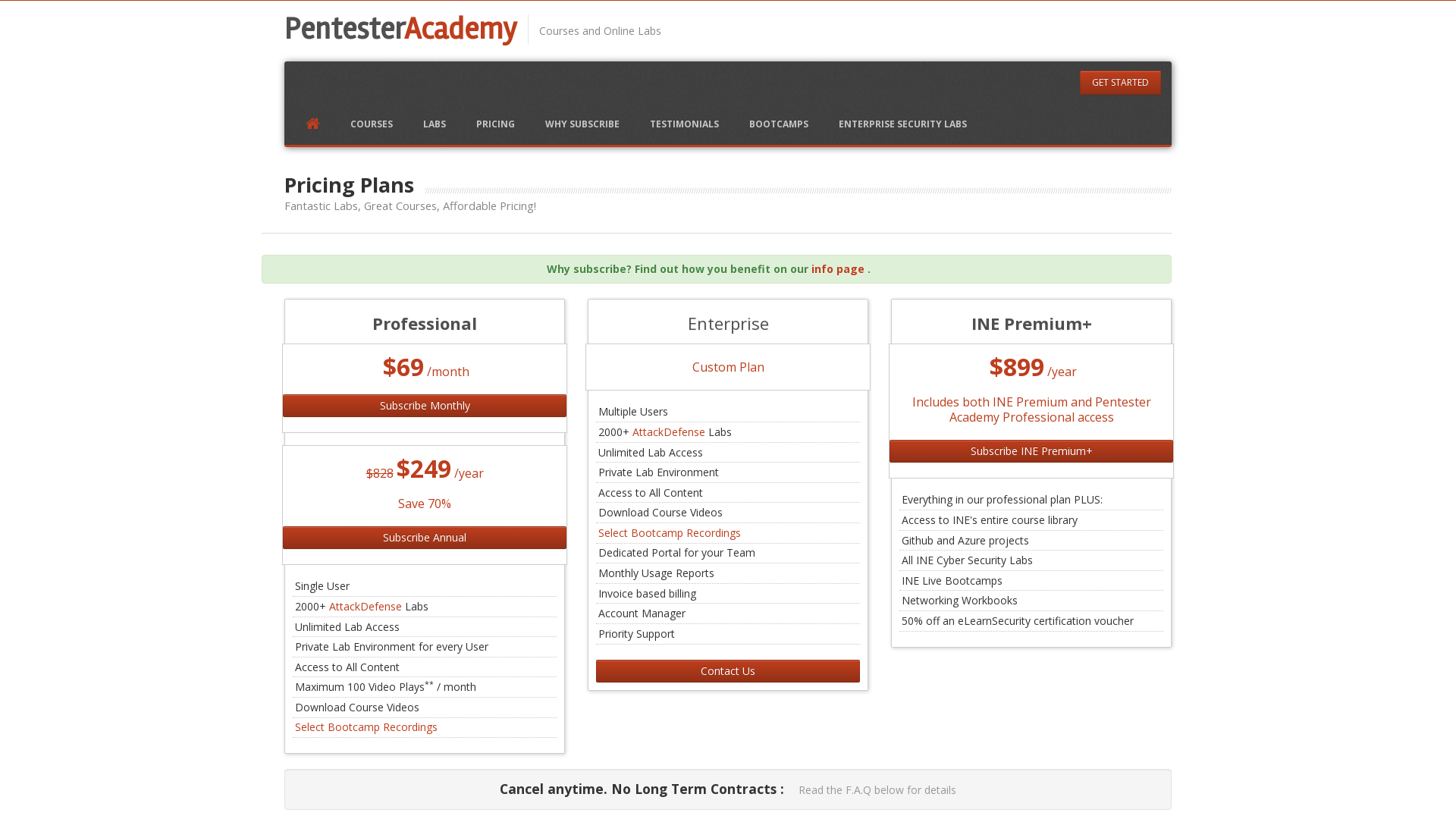 Pricing