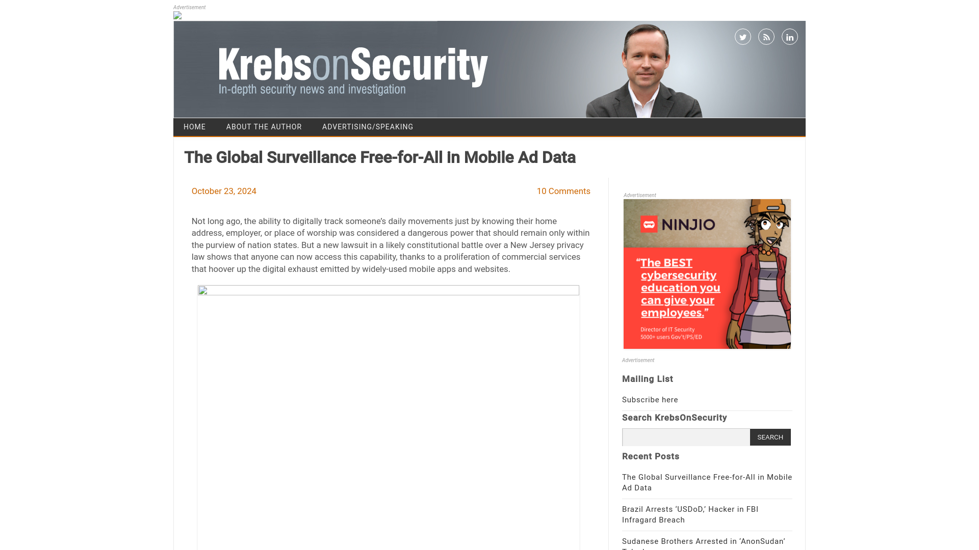 The Global Surveillance Free-for-All in Mobile Ad Data – Krebs on Security