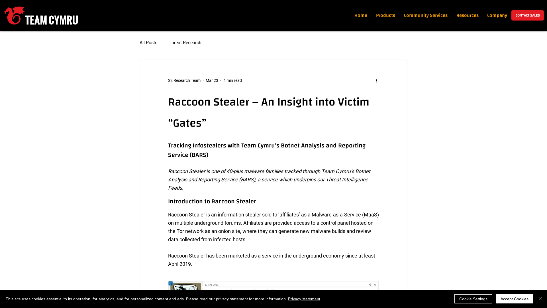 Raccoon Stealer – An Insight into Victim “Gates”