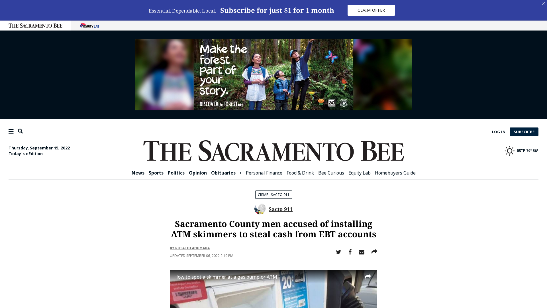 Elk Grove men arrested in Bank of America ATM skimmer thefts | The Sacramento Bee