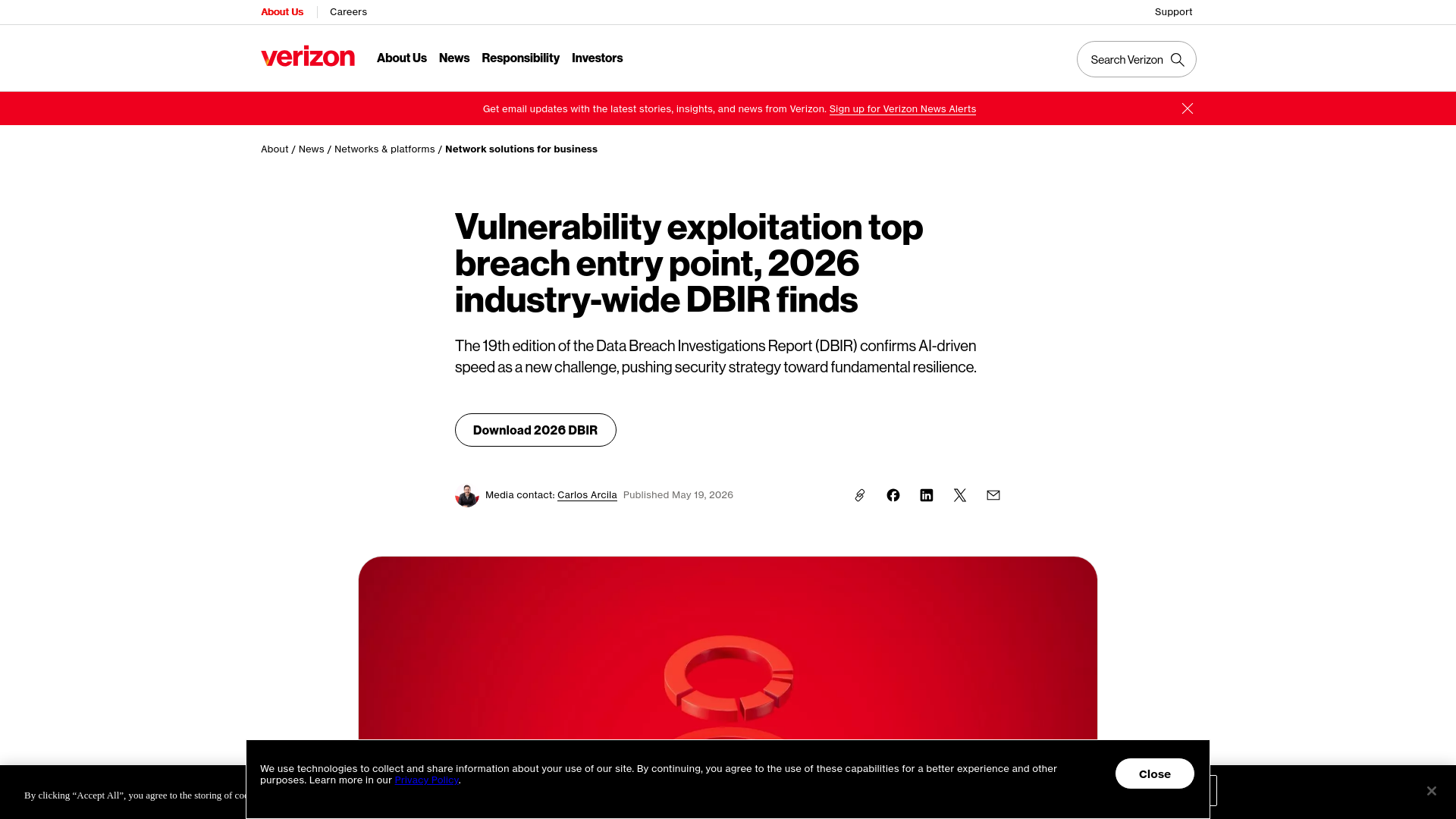 Breach entry point, 2026 DBIR finds | About Verizon