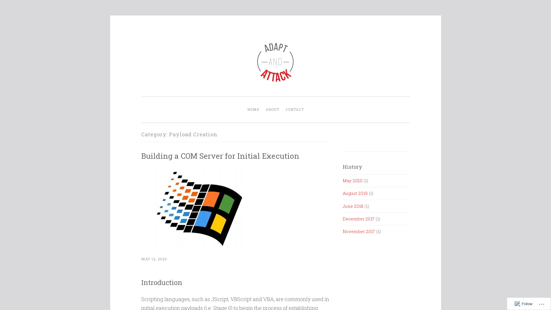 Payload Creation – Adapt and Attack