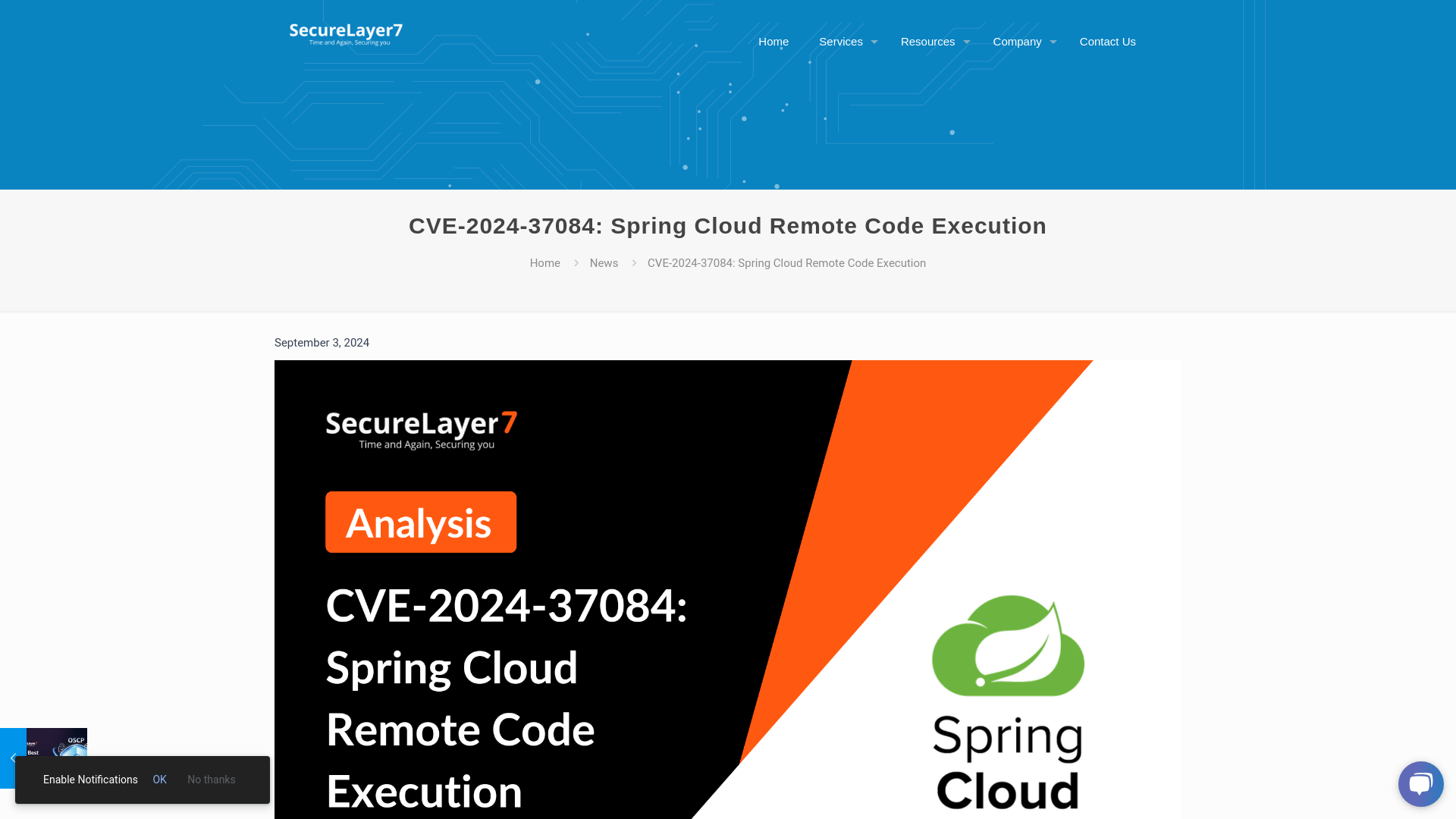 CVE-2024-37084: Spring Cloud Remote Code Execution - SecureLayer7 - Offensive Security, API Scanner & Attack Surface Management