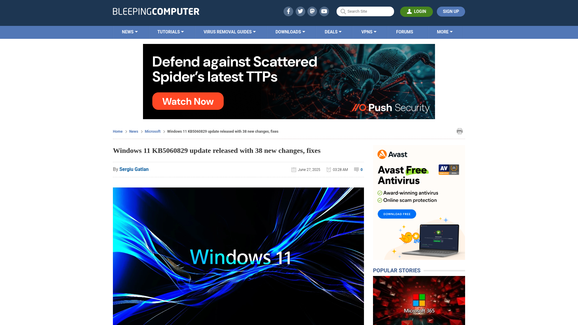 Windows 11 KB5060829 update released with 38 new changes, fixes