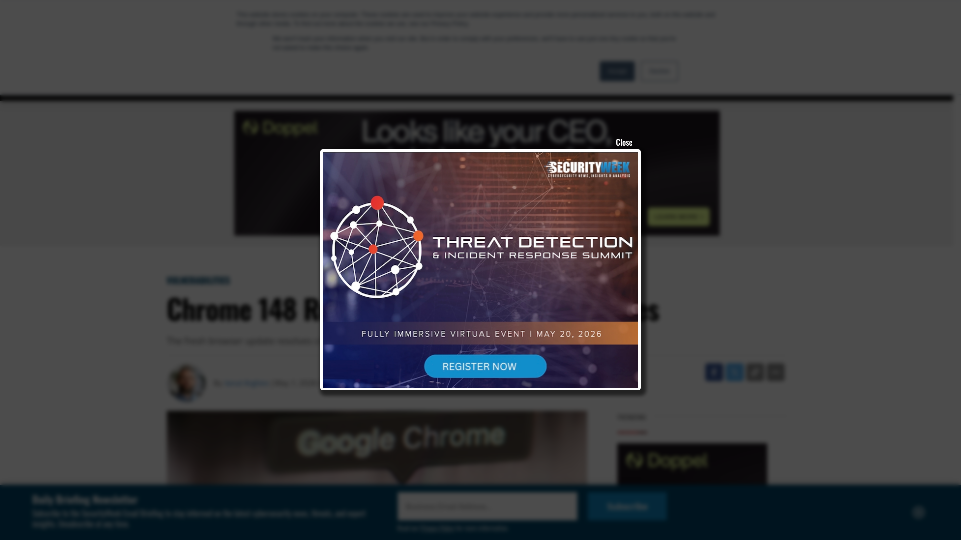 Chrome 148 Rolls Out With 127 Security Fixes - SecurityWeek