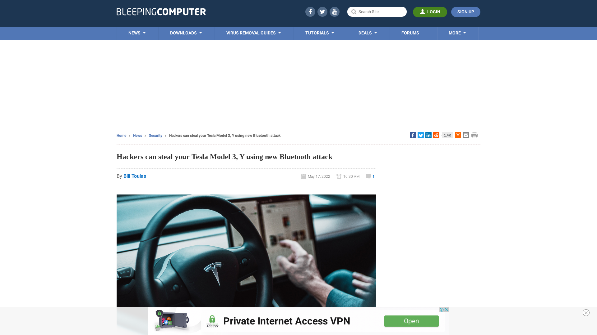 Hackers can steal your Tesla Model 3, Y using new Bluetooth attack