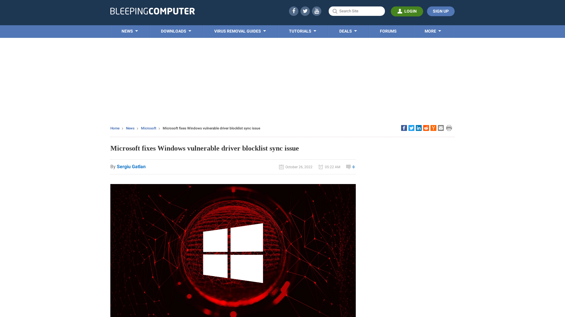Microsoft fixes Windows vulnerable driver blocklist sync issue