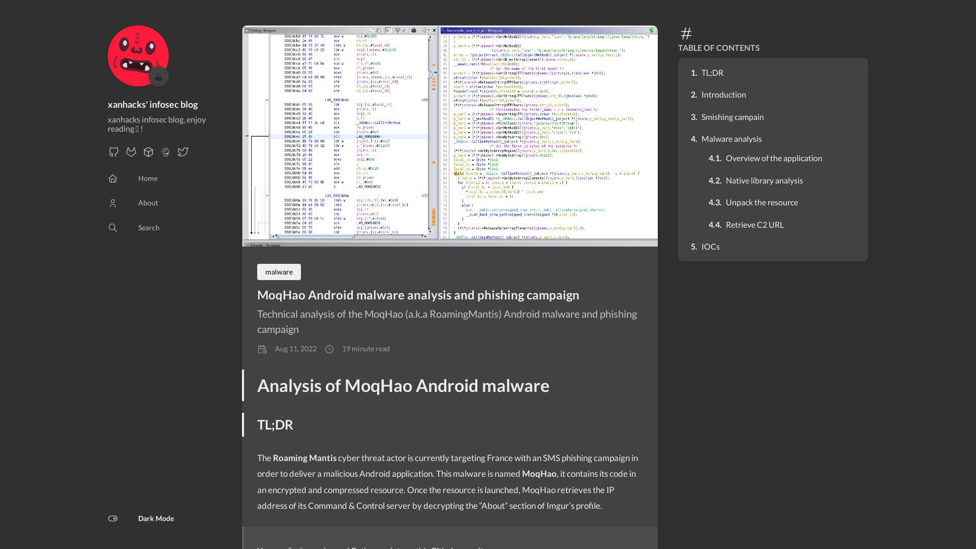 MoqHao Android malware analysis and phishing campaign
