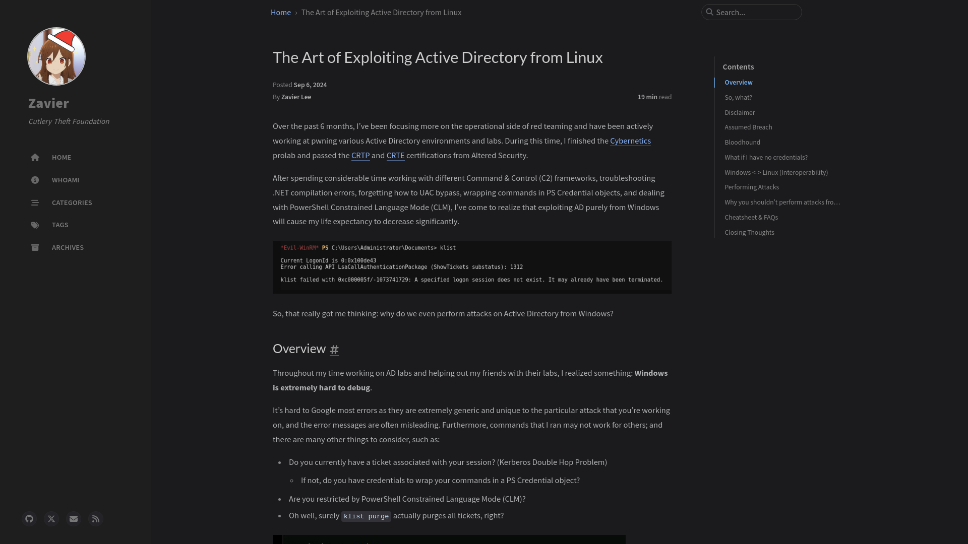 The Art of Exploiting Active Directory from Linux | Zavier