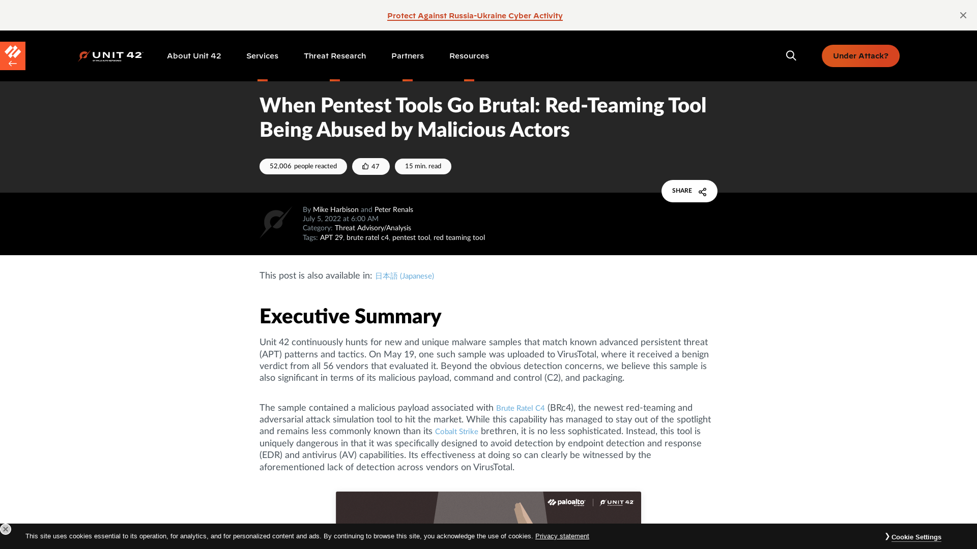 Brute Ratel C4 Red Teaming Tool Being Abused by Malicious Actors