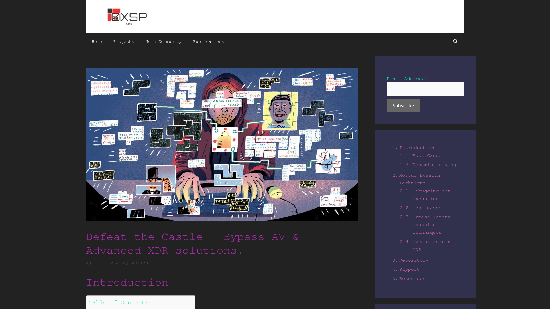 Defeat the Castle – Bypass AV & Advanced XDR solutions. -