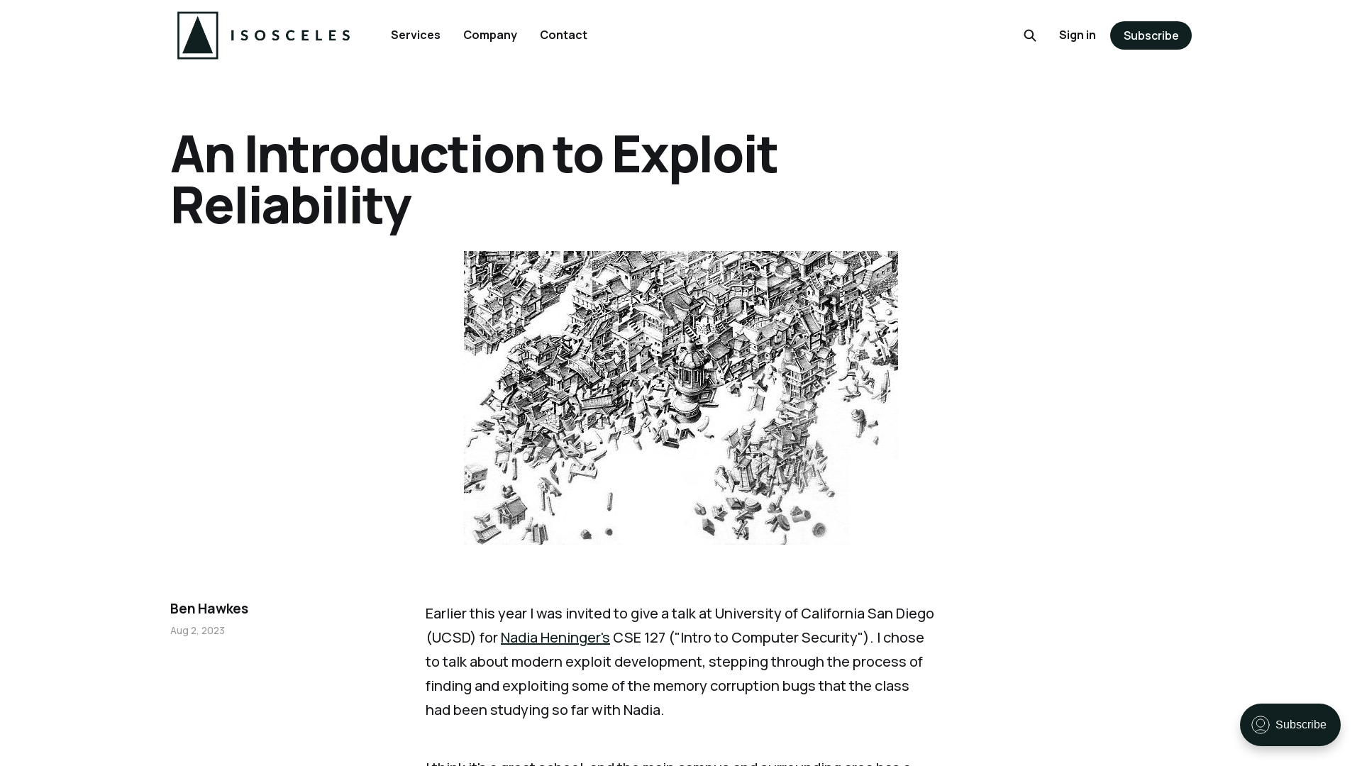 An Introduction to Exploit Reliability