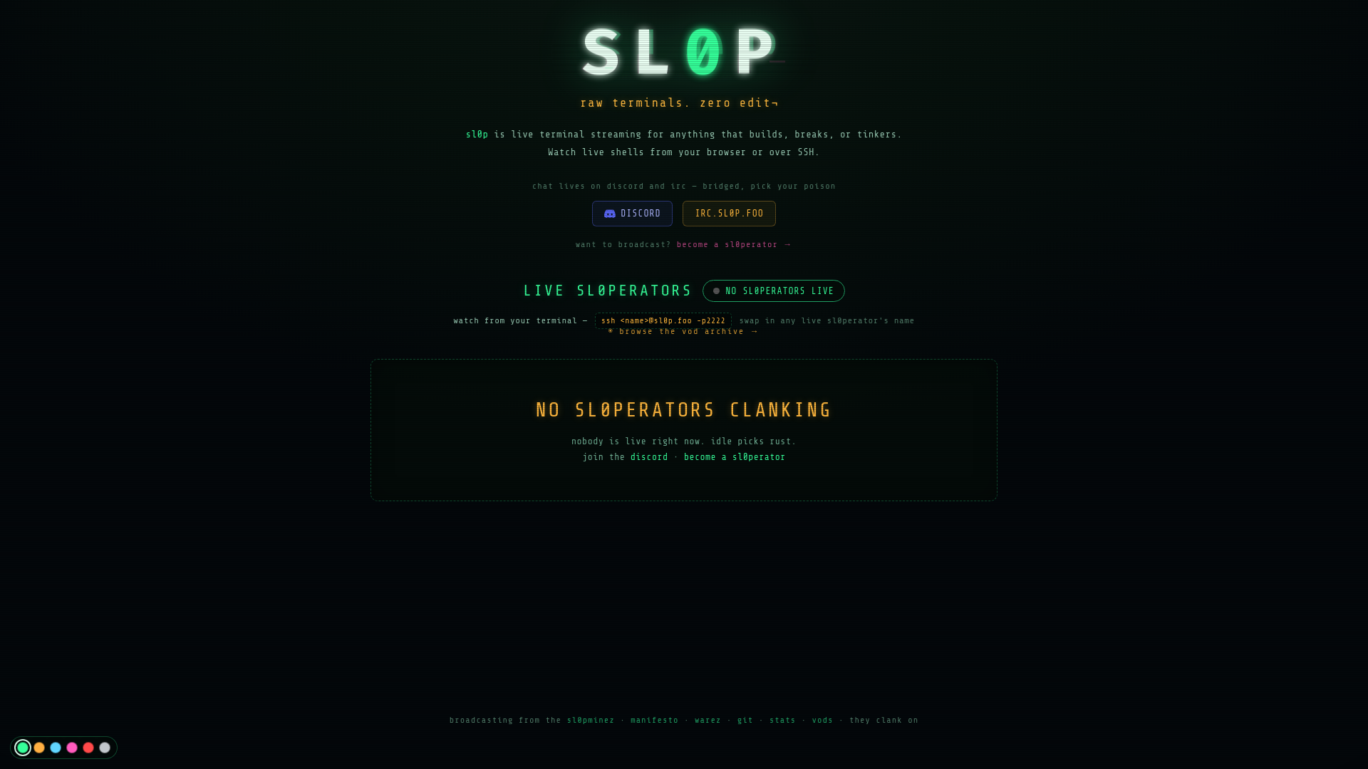 sl0p — clank into the sl0pminez.