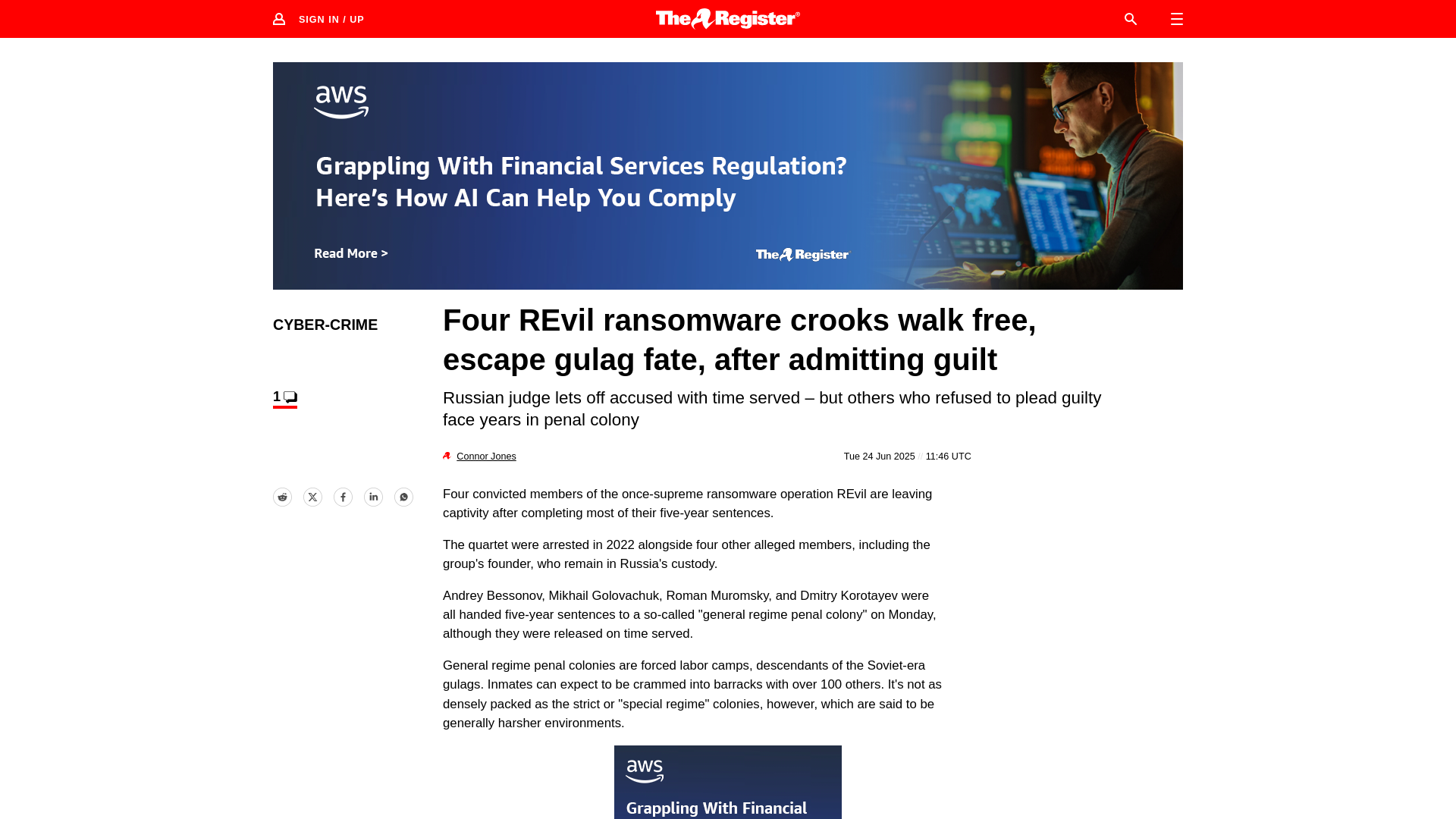Four REvil ransomware crooks walk free after admitting guilt • The Register