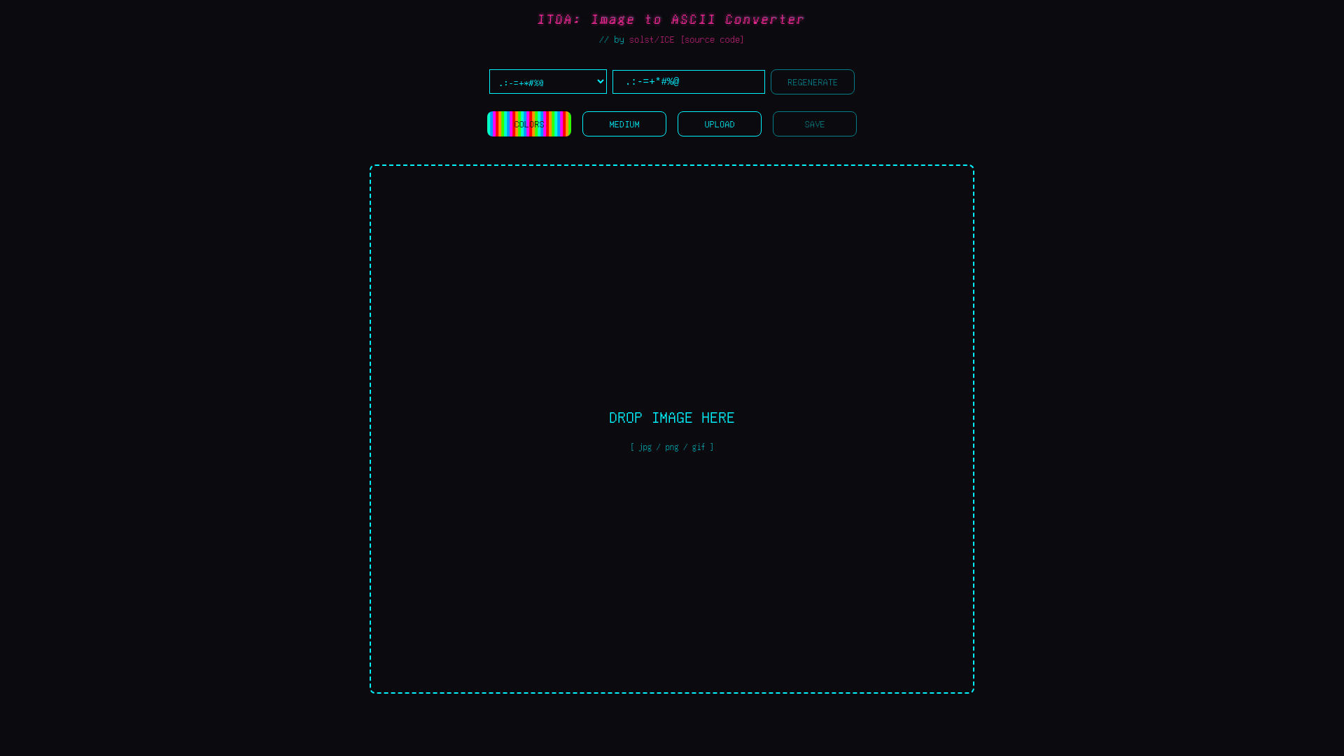 ITOA: Image to ASCII Converter