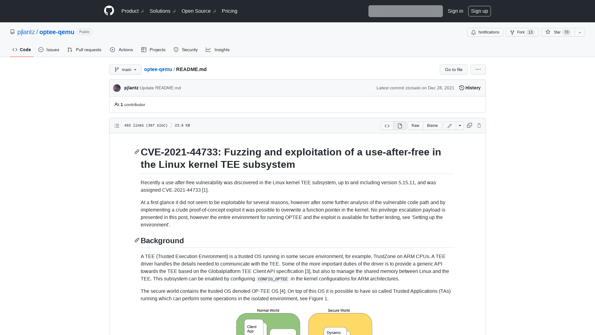 optee-qemu/README.md at main · pjlantz/optee-qemu · GitHub