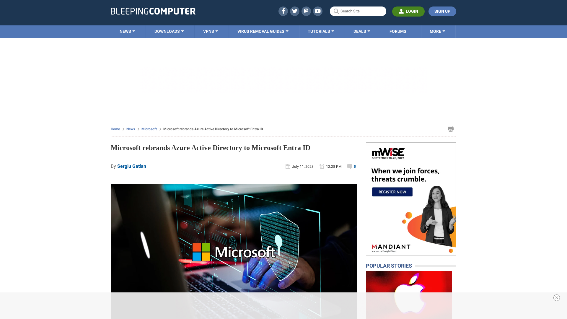 Microsoft rebrands Azure Active Directory to Microsoft Entra ID