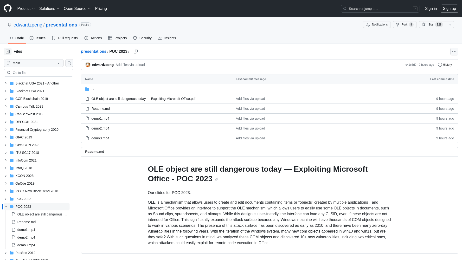 presentations/POC 2023 at main · edwardzpeng/presentations · GitHub