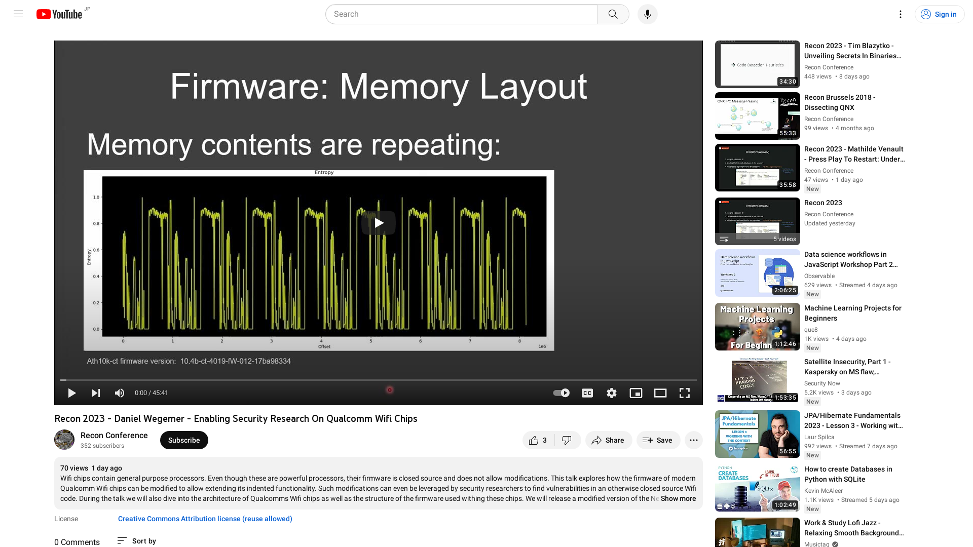 Recon 2023 - Daniel Wegemer - Enabling Security Research On Qualcomm Wifi Chips - YouTube