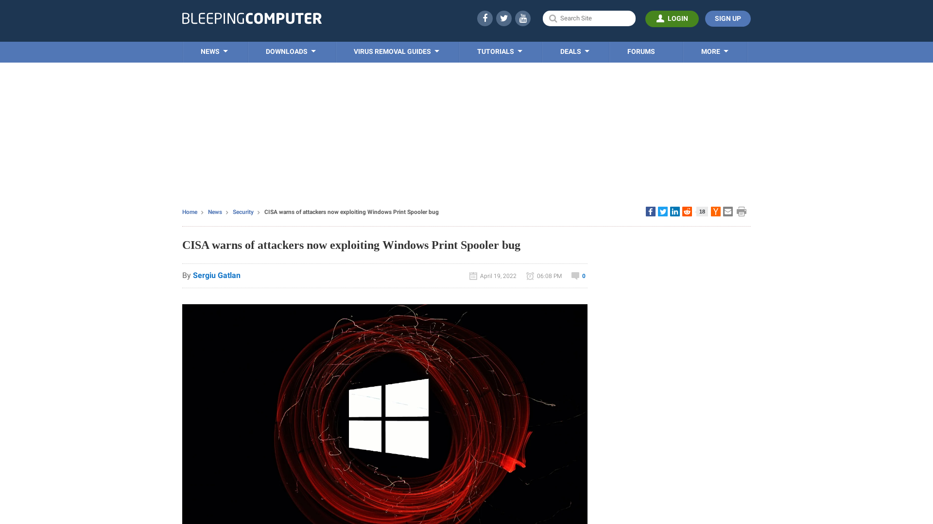 CISA warns of attackers now exploiting Windows Print Spooler bug