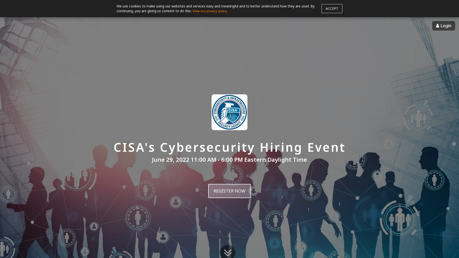 CISA's Cybersecurity Hiring Event