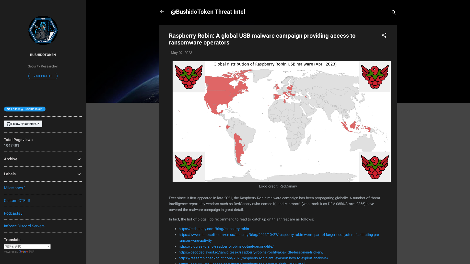 Raspberry Robin: A global USB malware campaign providing access to ransomware operators