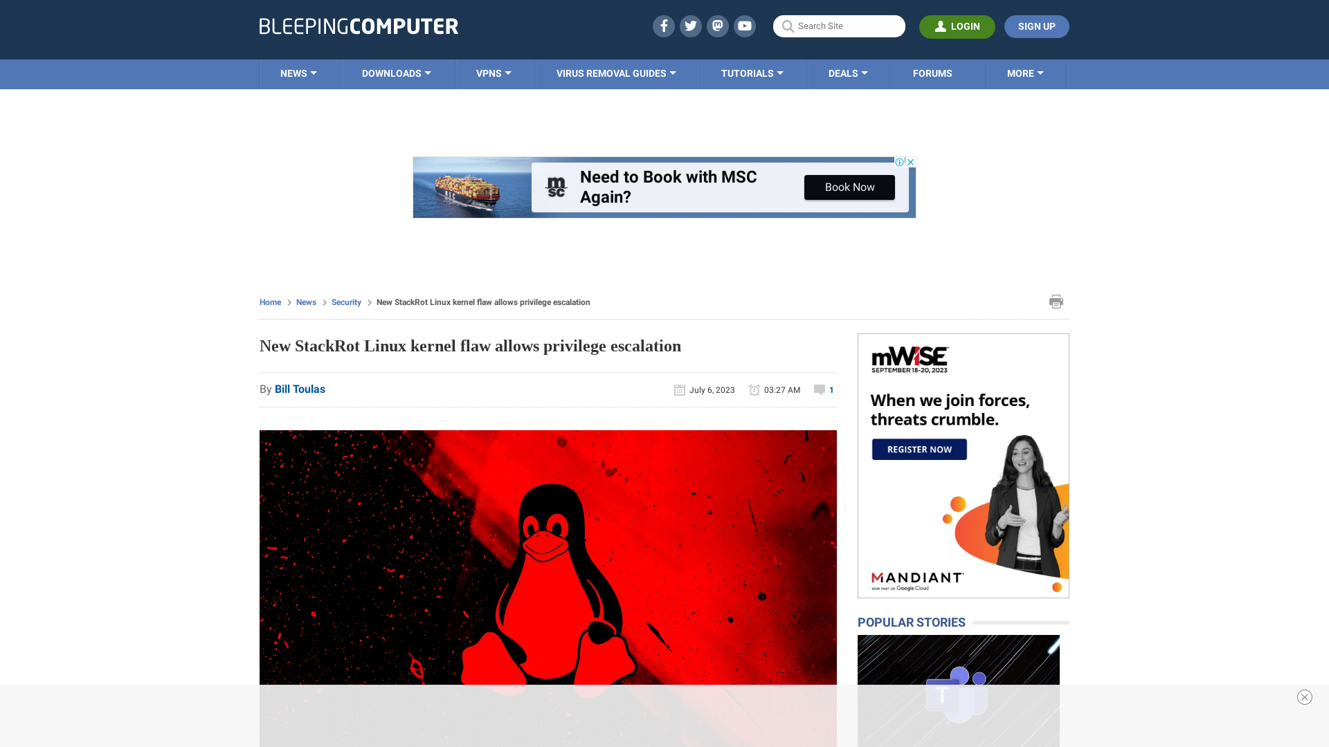 New StackRot Linux kernel flaw allows privilege escalation