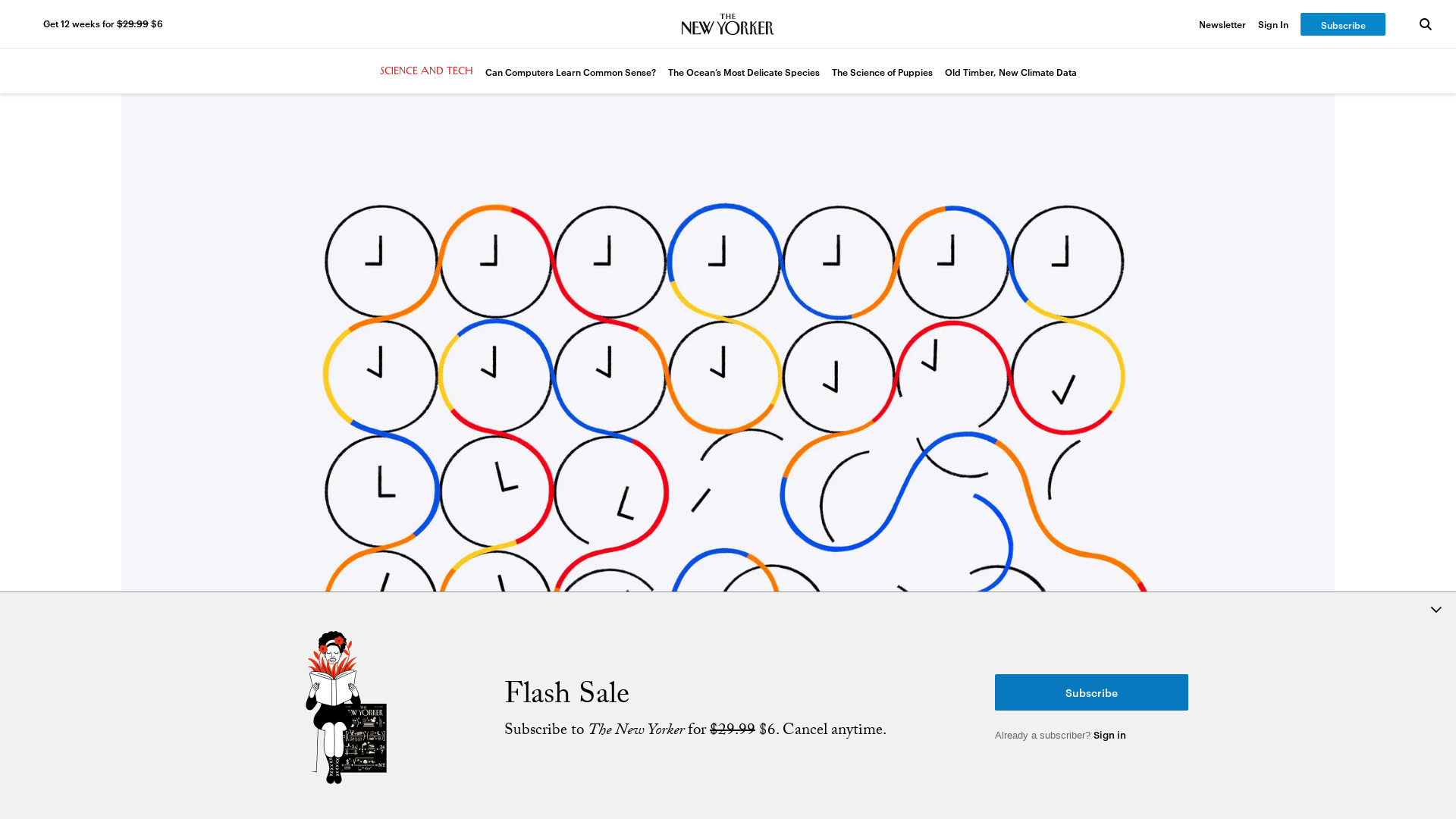 The Thorny Problem of Keeping the Internet’s Time | The New Yorker