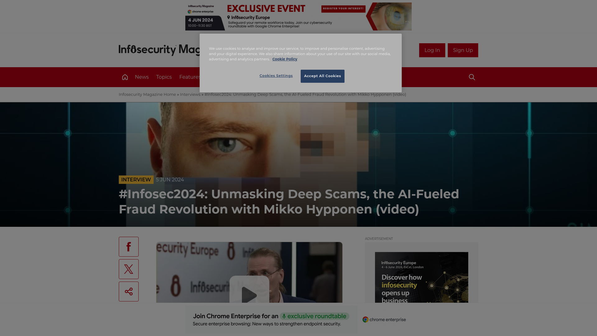 Unmasking Deep Scams, AI-Fueled Fraud Revolution with Mikko Hypponen - Infosecurity Magazine