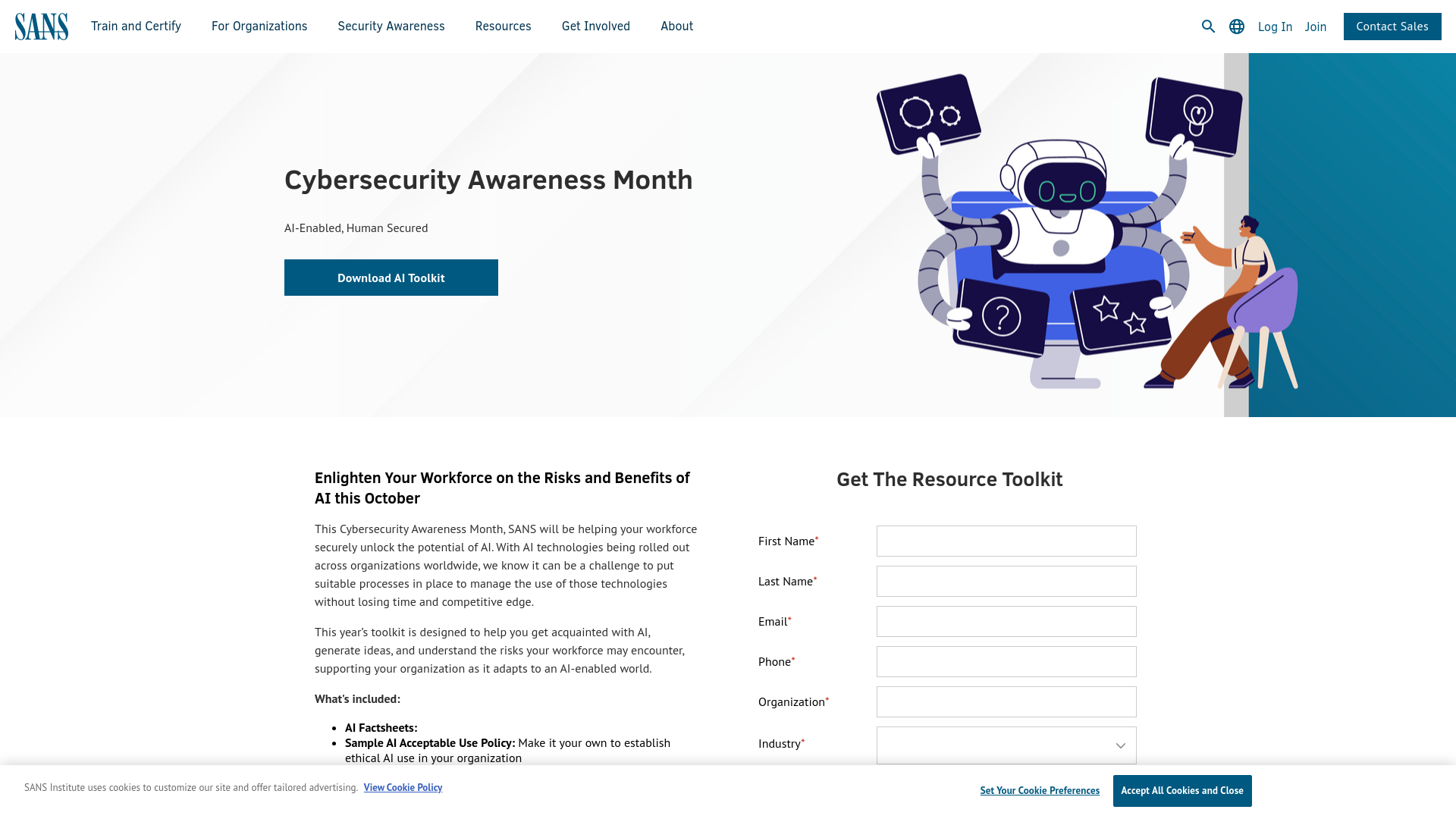 2024 Cybersecurity Awareness Month Kit | SANS Institute