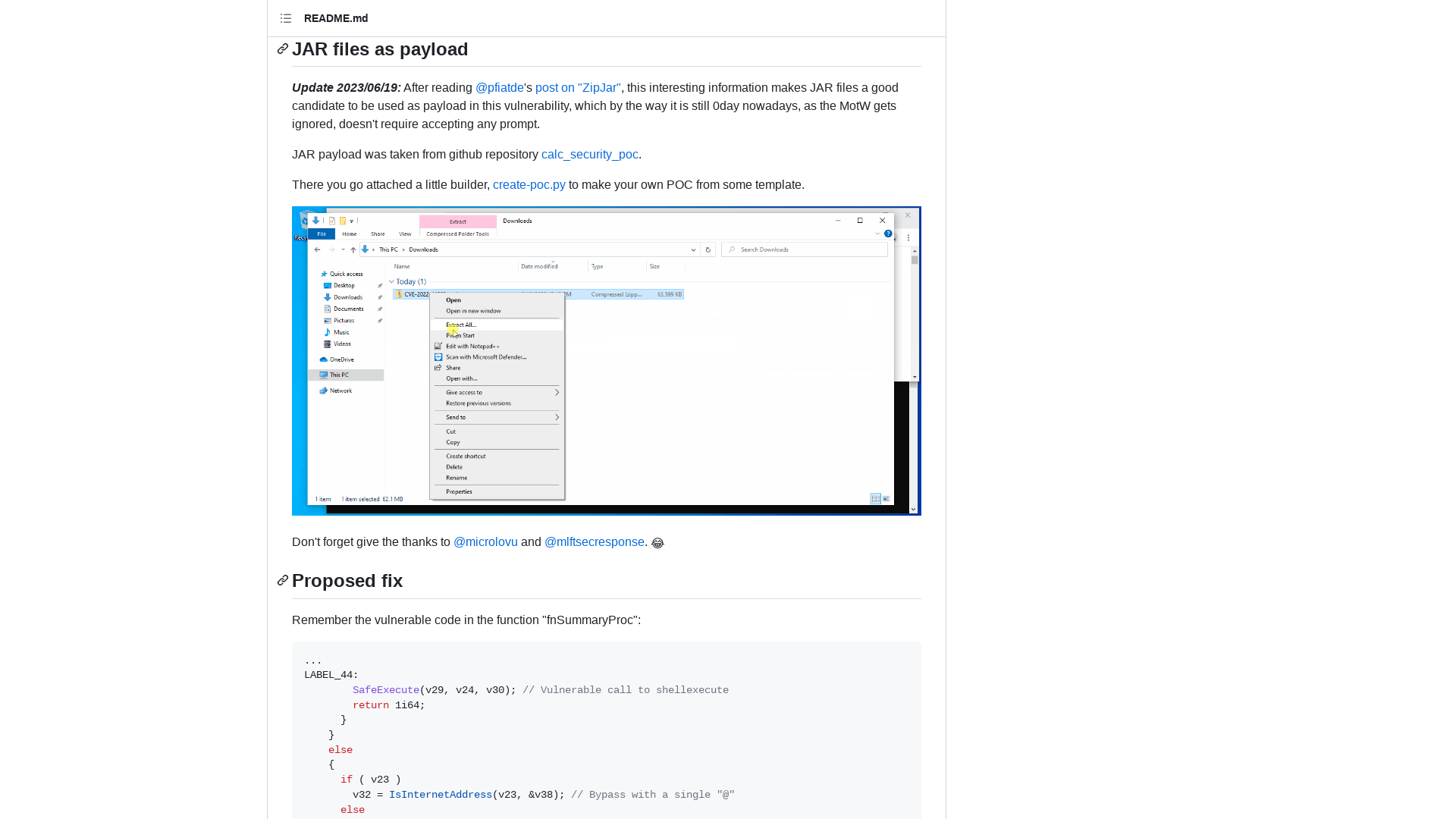 GitHub - j00sean/CVE-2022-44666: Write-up for another forgotten Windows vulnerability (0day): Microsoft Windows Contacts (VCF/Contact/LDAP) syslink control href attribute escape, which was not fully fixed as CVE-2022-44666 in the patches released on December, 2022.