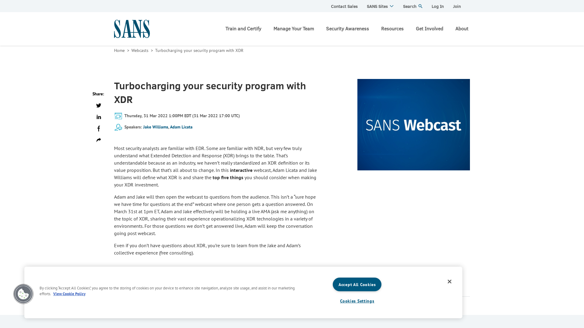 Turbocharging your security program with XDR | SANS Institute