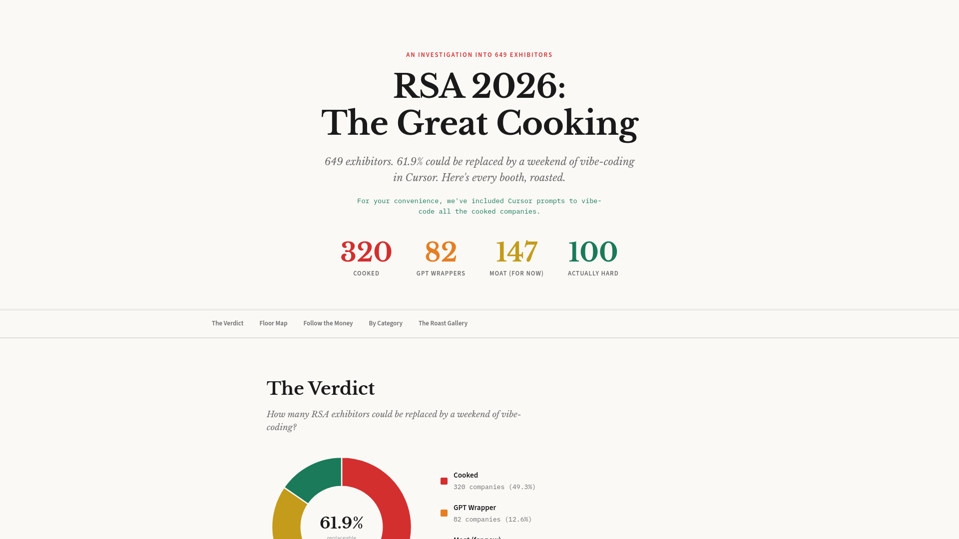 RSA 2026: The Great Cooking