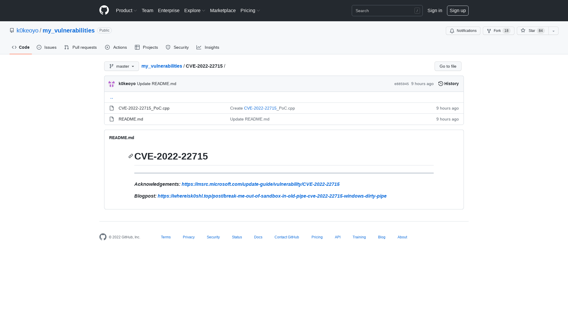 my_vulnerabilities/CVE-2022-22715 at master · k0keoyo/my_vulnerabilities · GitHub