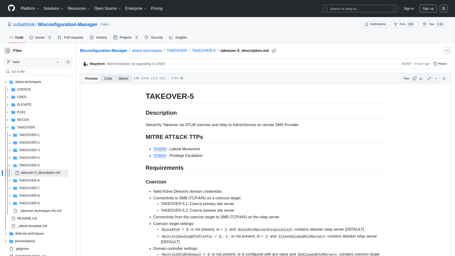 Misconfiguration-Manager/attack-techniques/TAKEOVER/TAKEOVER-5/takeover-5_description.md at main · subat0mik/Misconfiguration-Manager · GitHub