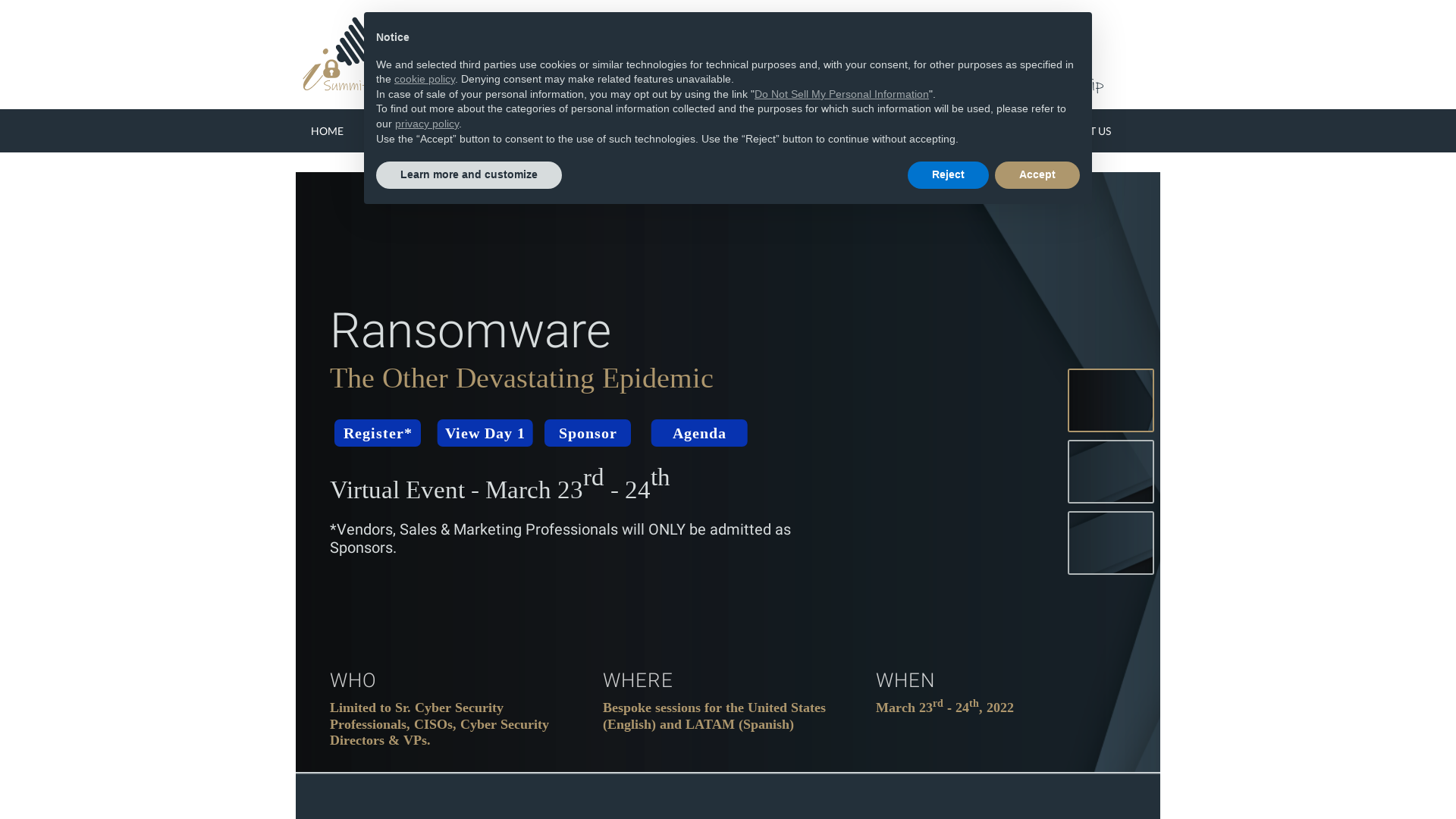 Ransomware - The Other Devastating Epidemic - Cyber Innovation Summits