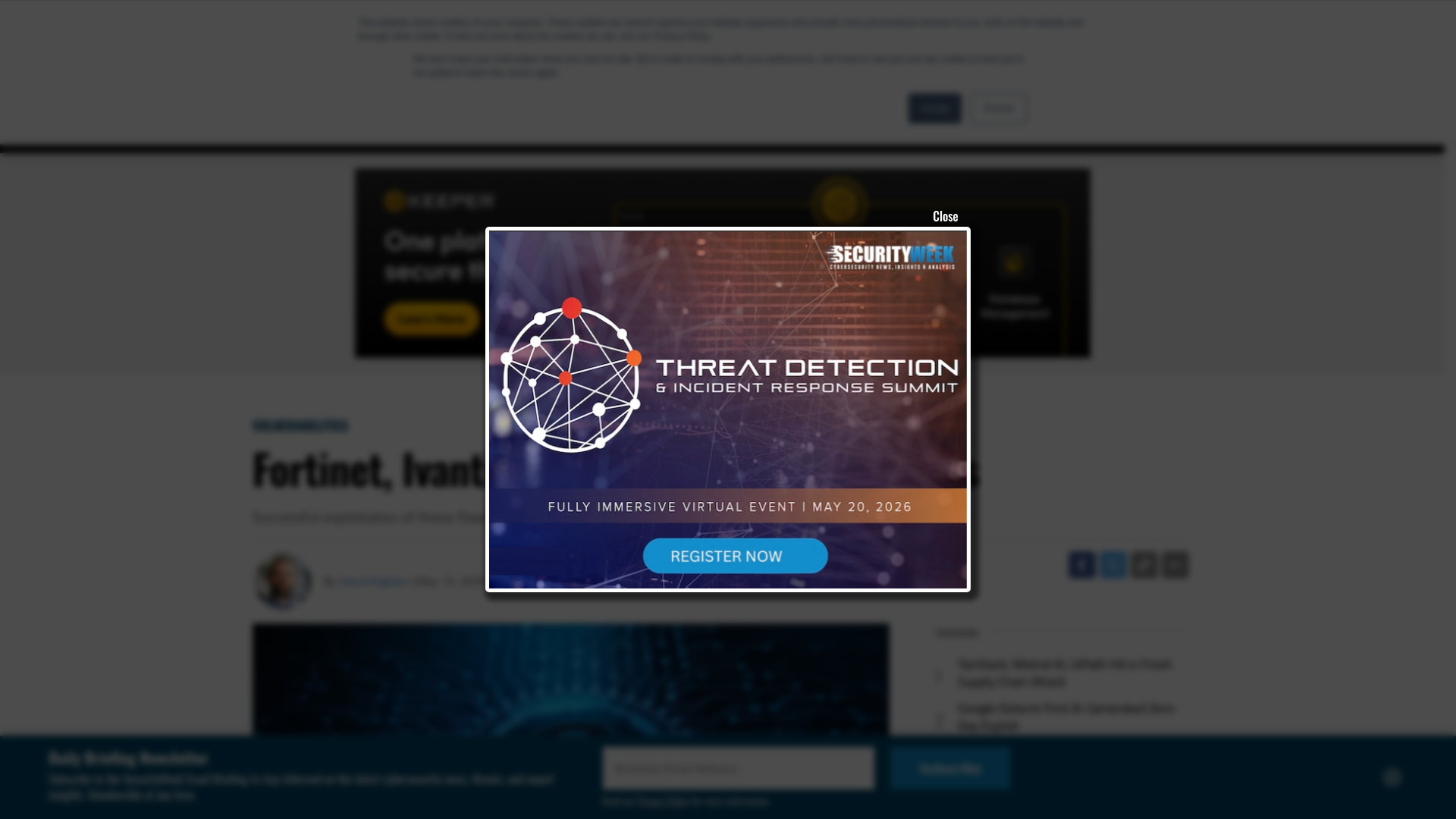 Fortinet, Ivanti Patch Critical Vulnerabilities - SecurityWeek