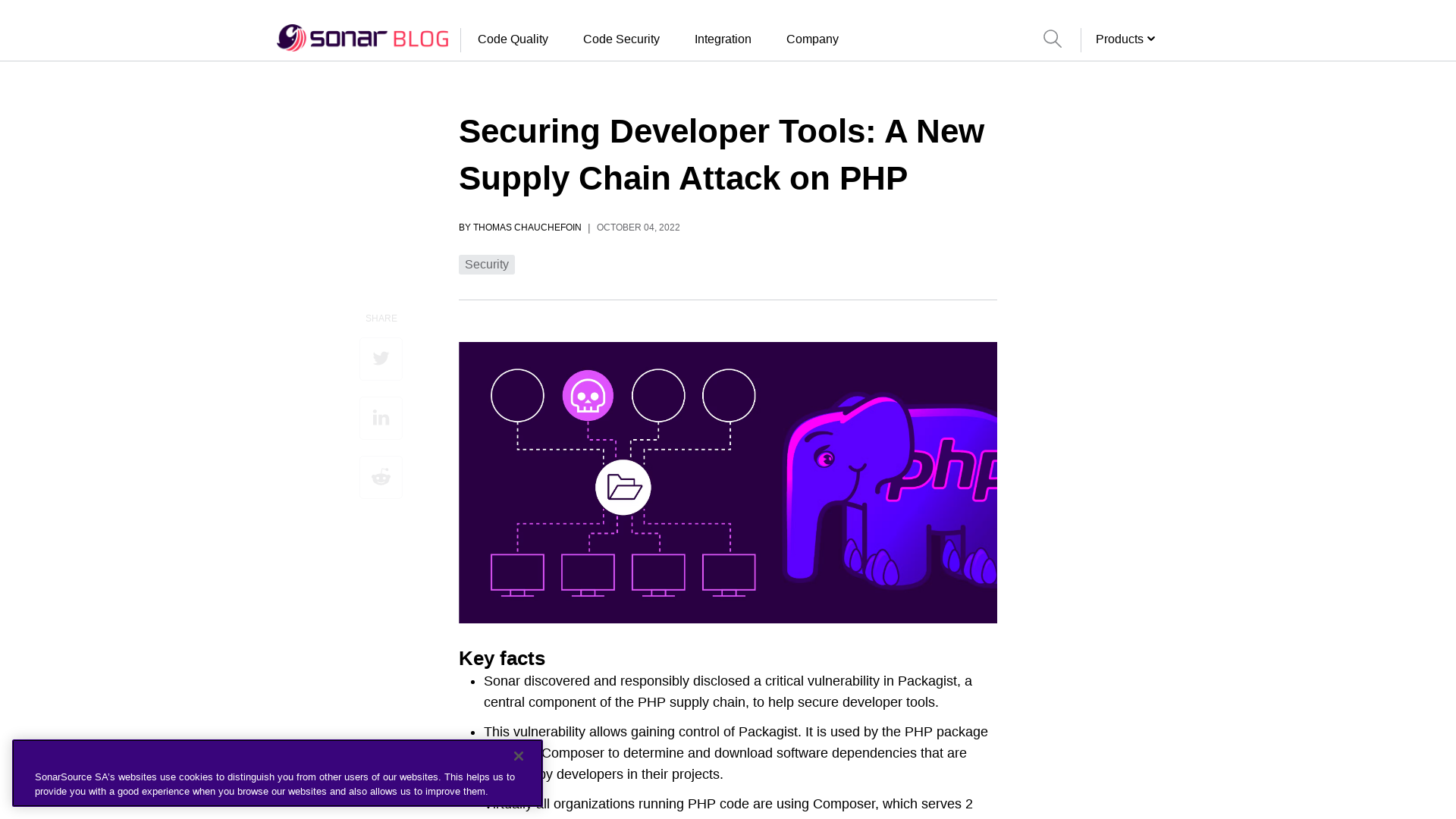 Securing Developer Tools: A New Supply Chain Attack on PHP