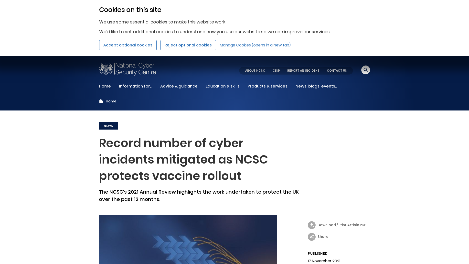 Record number of cyber incidents mitigated as NCSC... - NCSC.GOV.UK