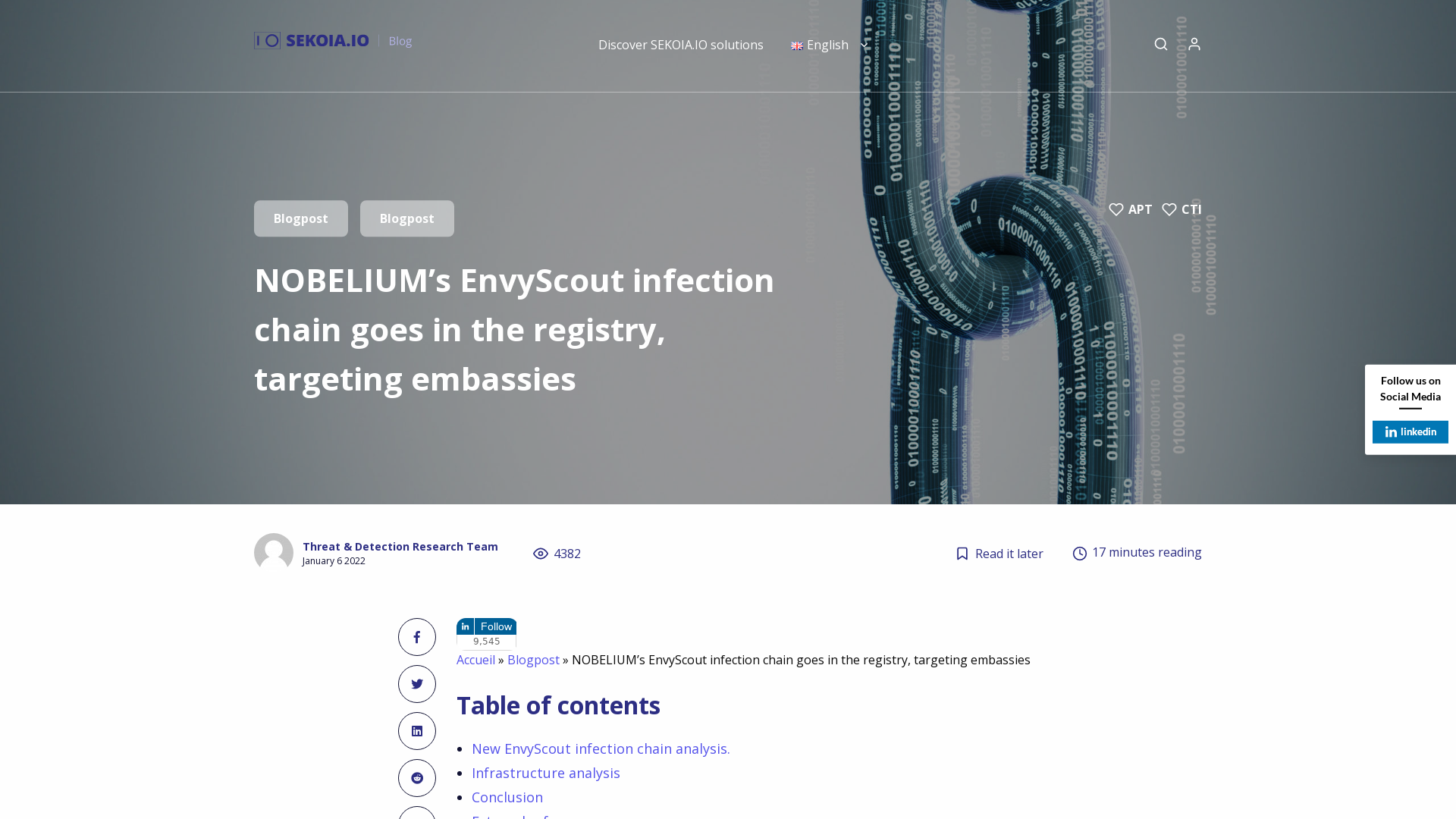 NOBELIUM’s EnvyScout infection chain goes in the registry