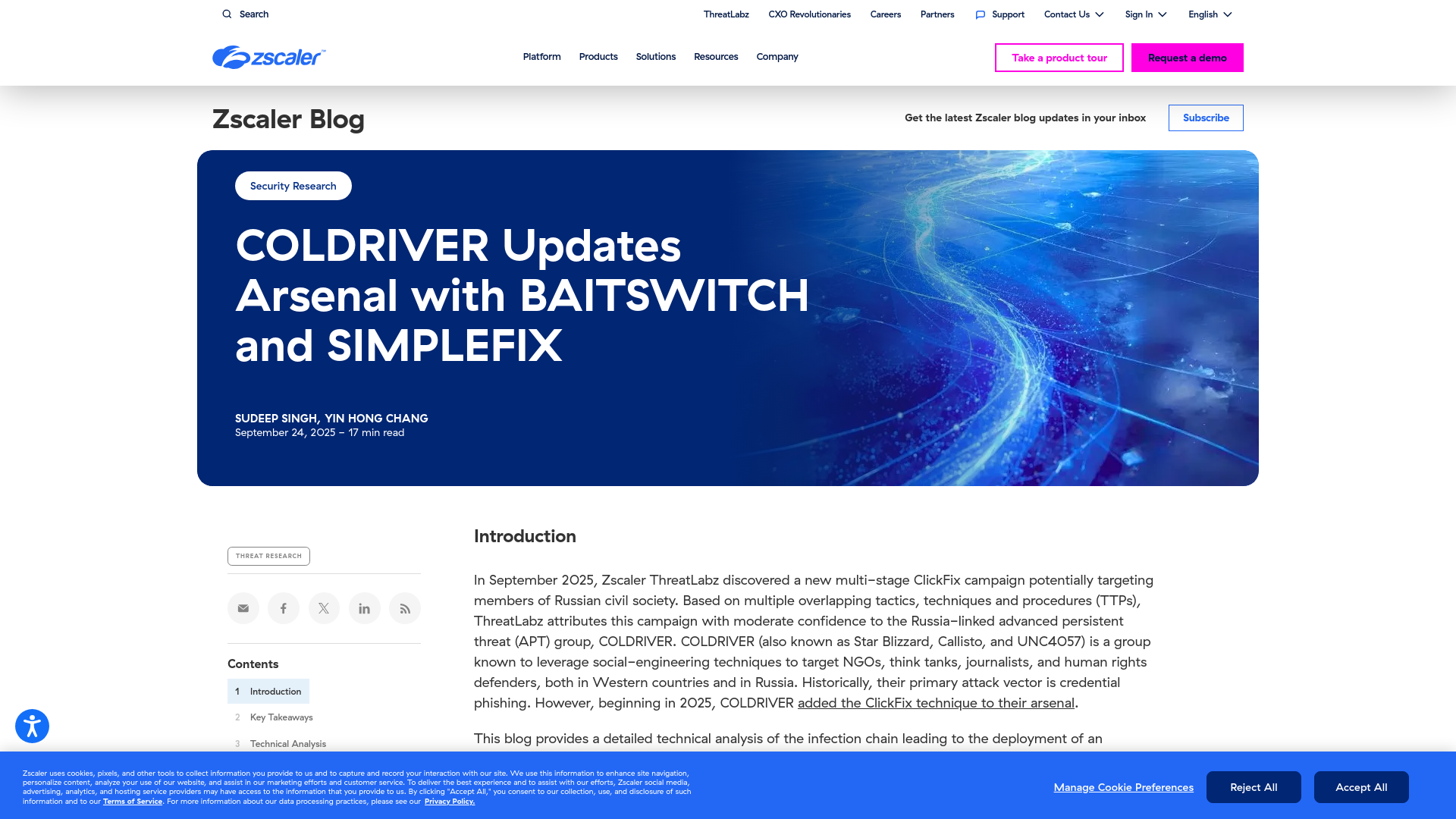 COLDRIVER Adds BAITSWITCH and SIMPLEFIX | ThreatLabz
