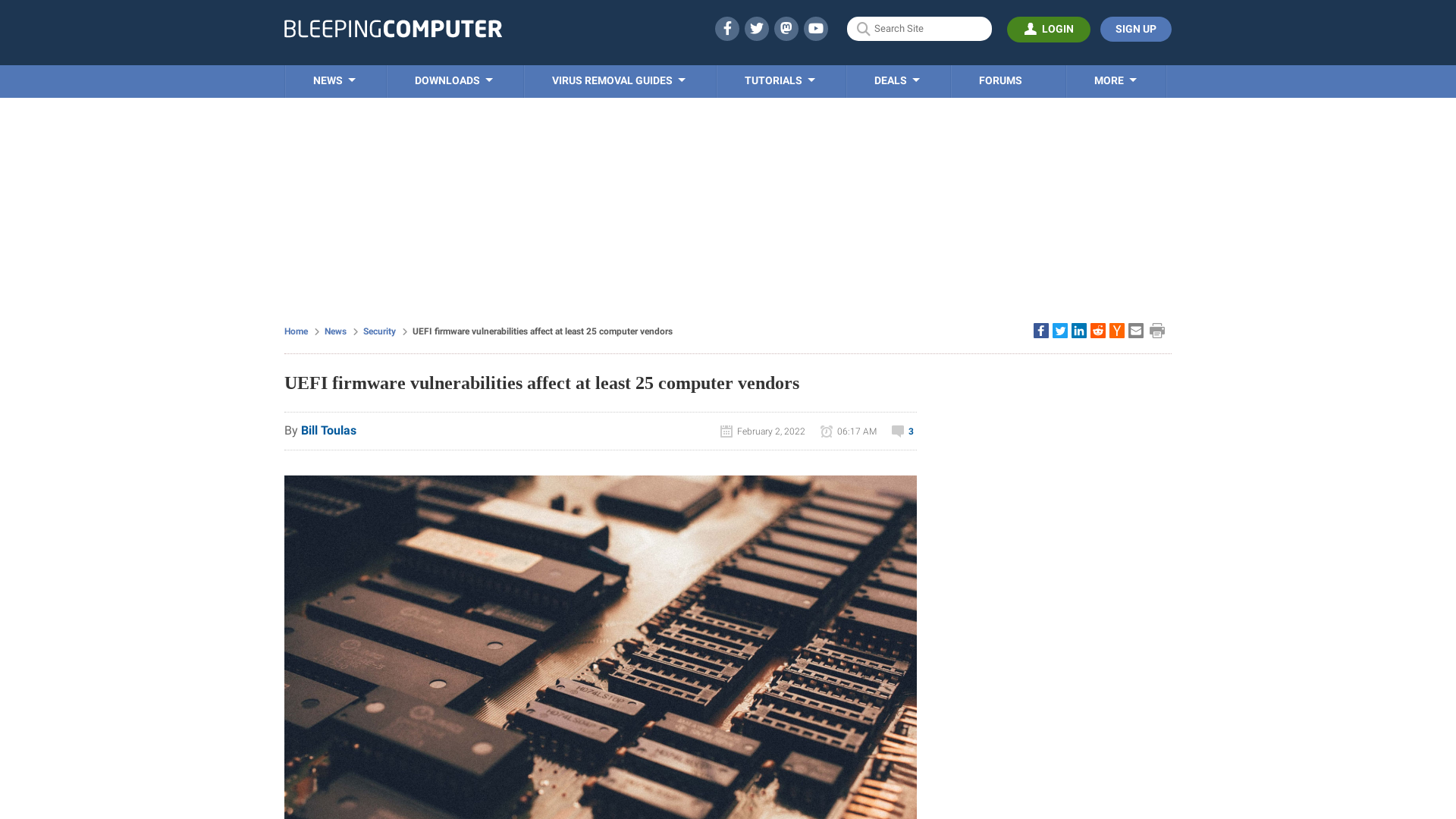 UEFI firmware vulnerabilities affect at least 25 computer vendors