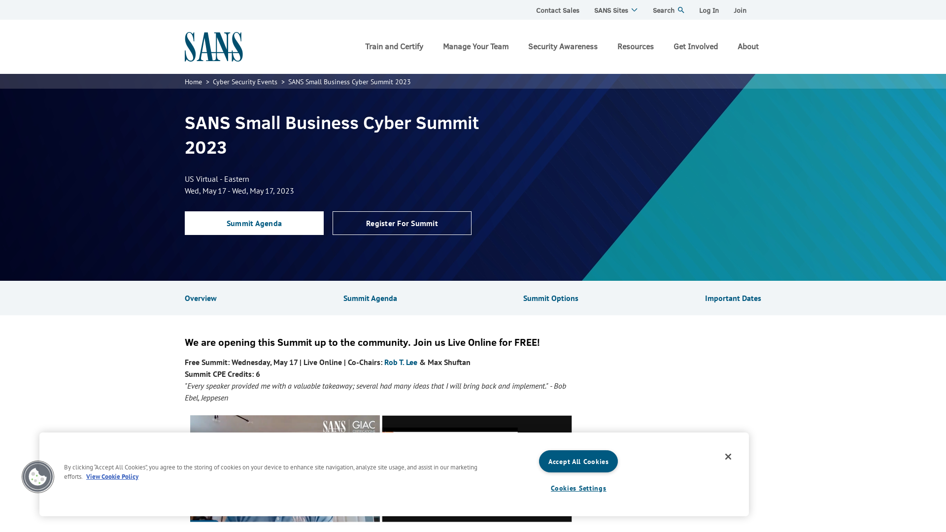 SANS Small Business Cyber Summit 2023 | SANS Institute