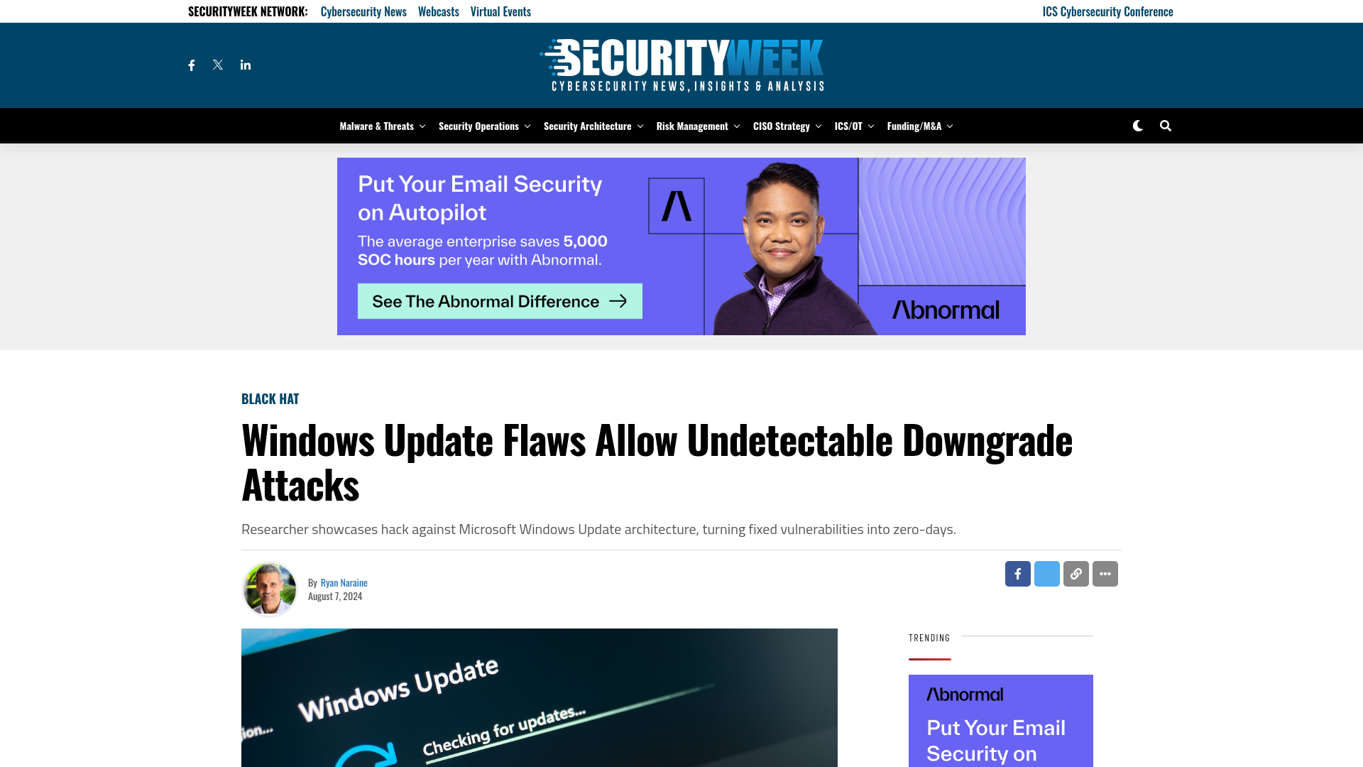 Windows Update Flaws Allow Undetectable Downgrade Attacks - SecurityWeek